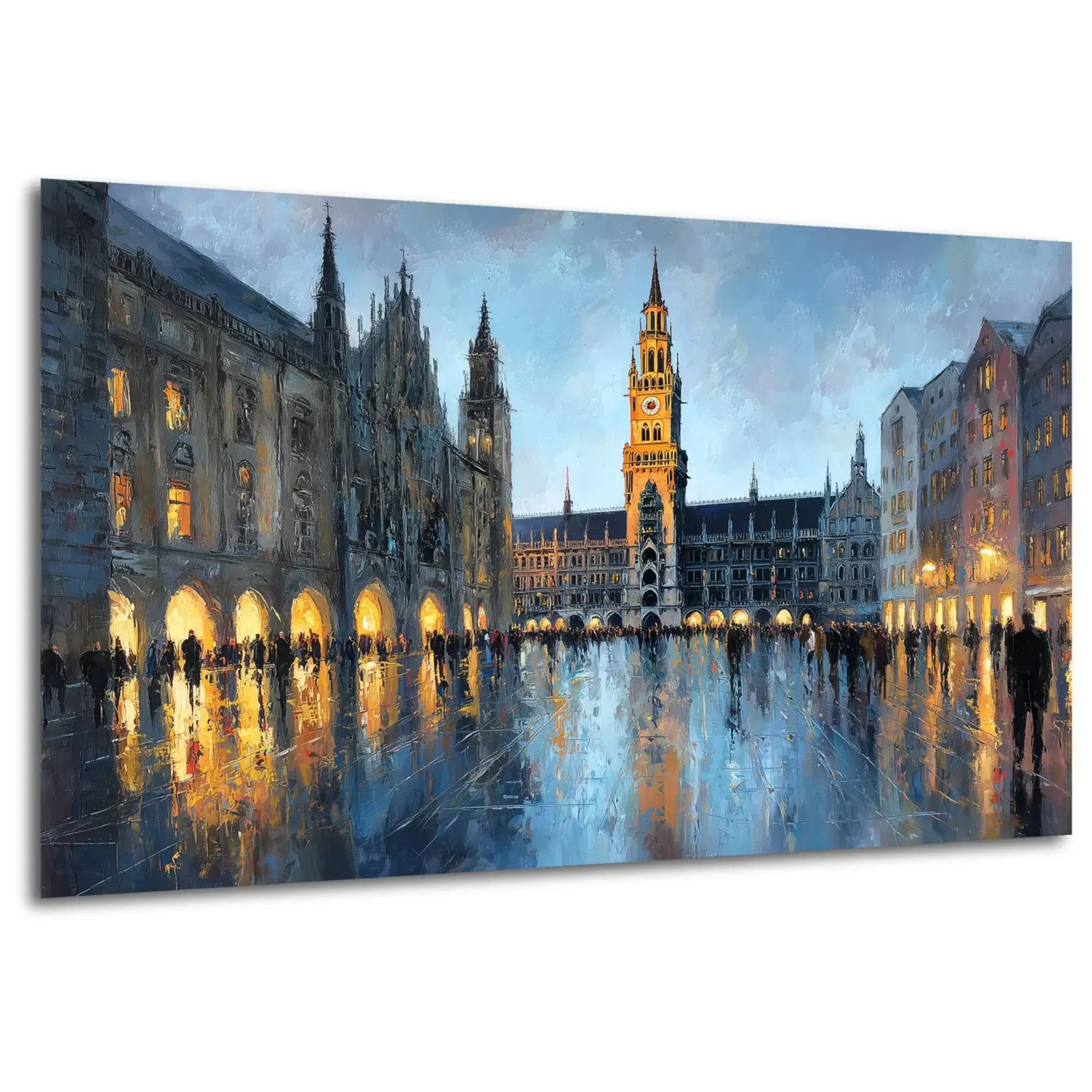 Goldenes Licht am Rathaus – Ansicht 5