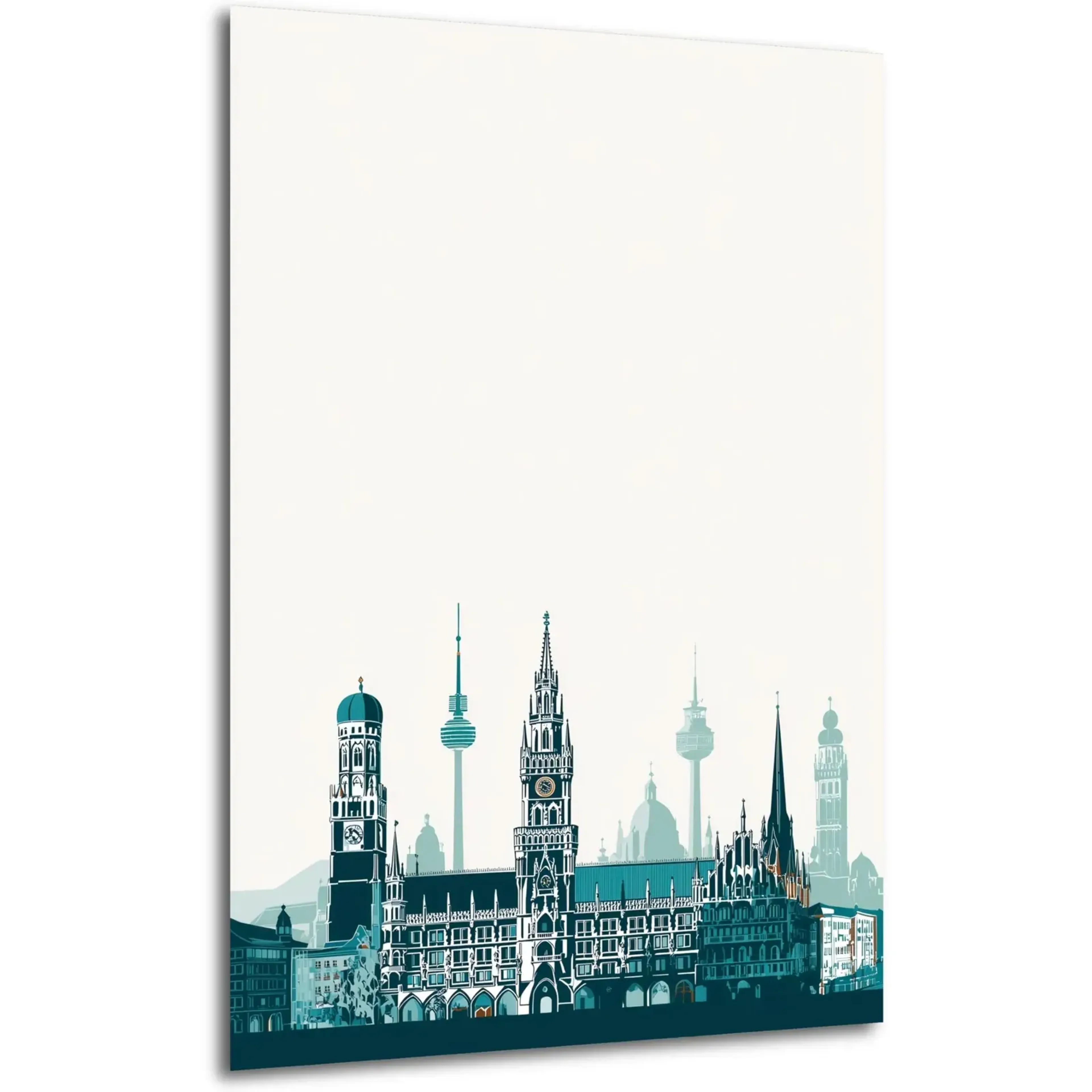 München in Petrol – Ansicht 5