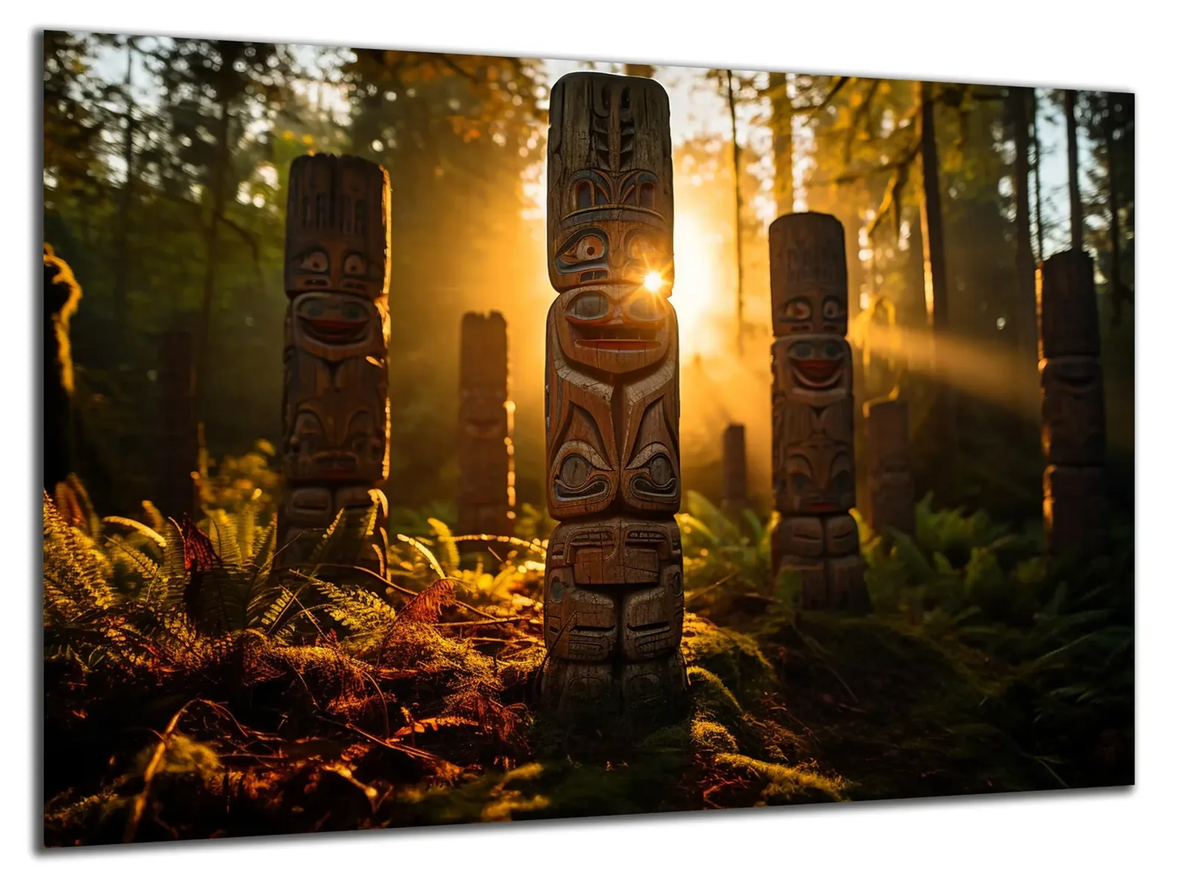 Tiki im Wald – Ansicht 5