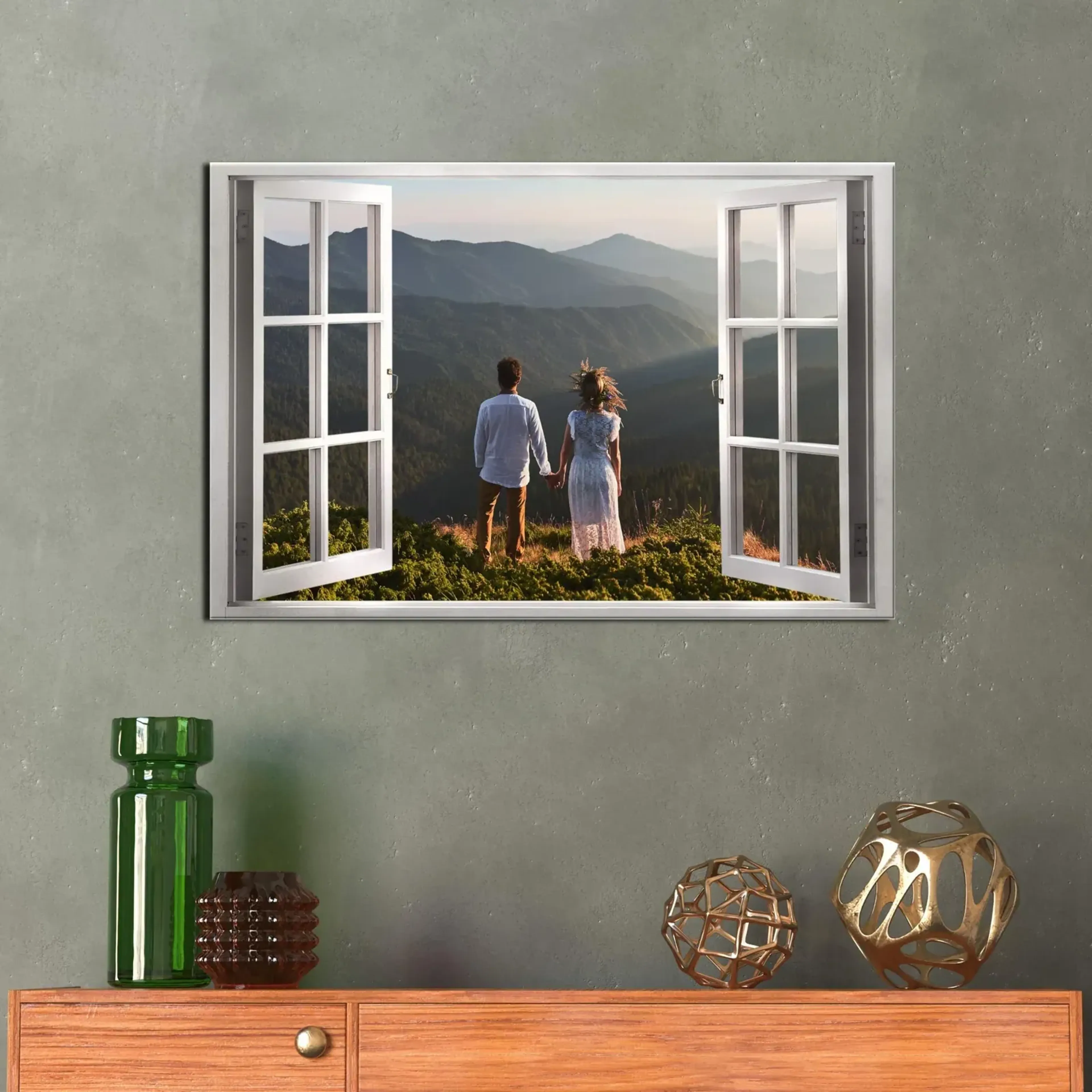 Dein Foto in Fensteroptik – Ansicht 3