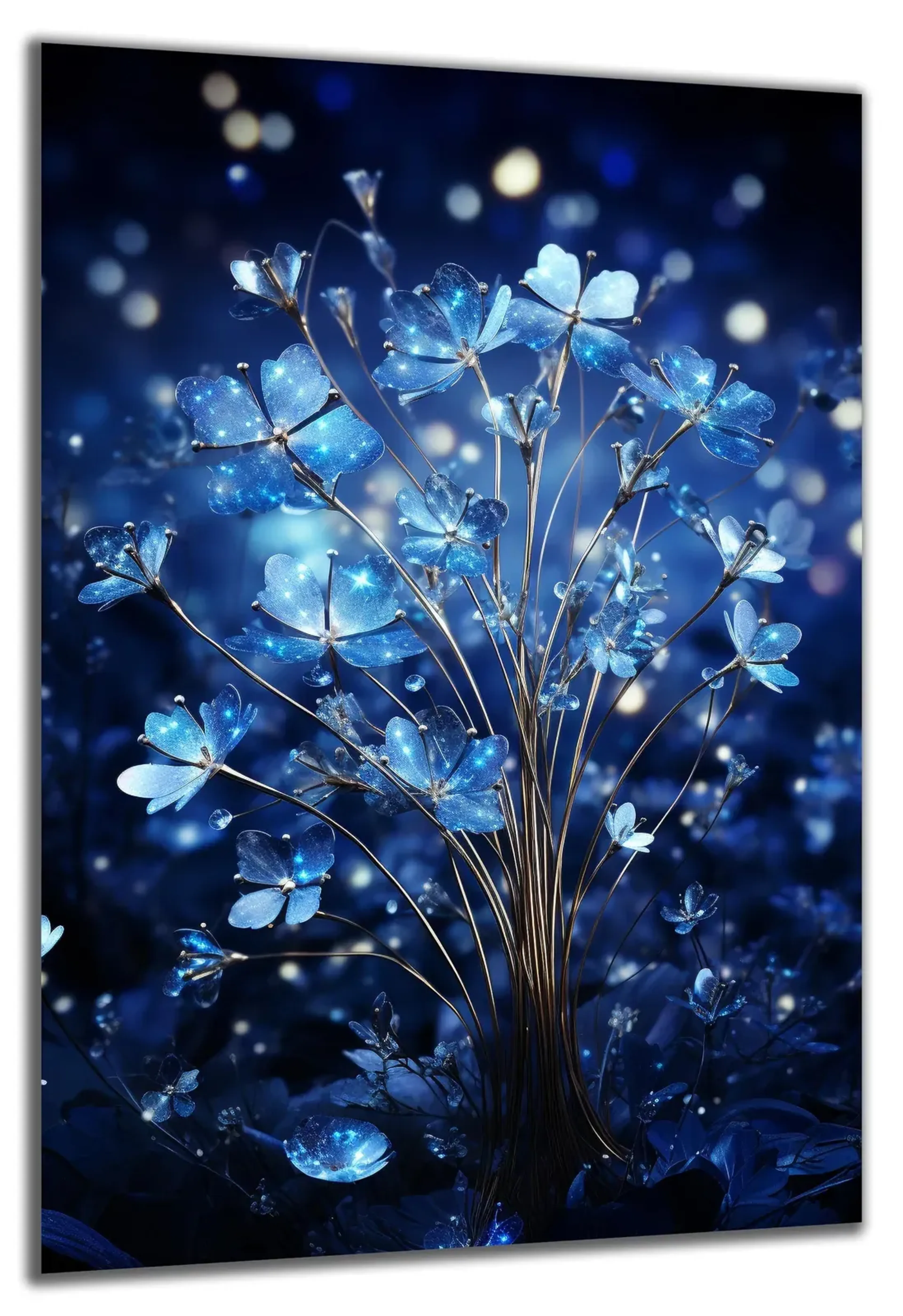 Blaue Lichtblüten – Ansicht 5