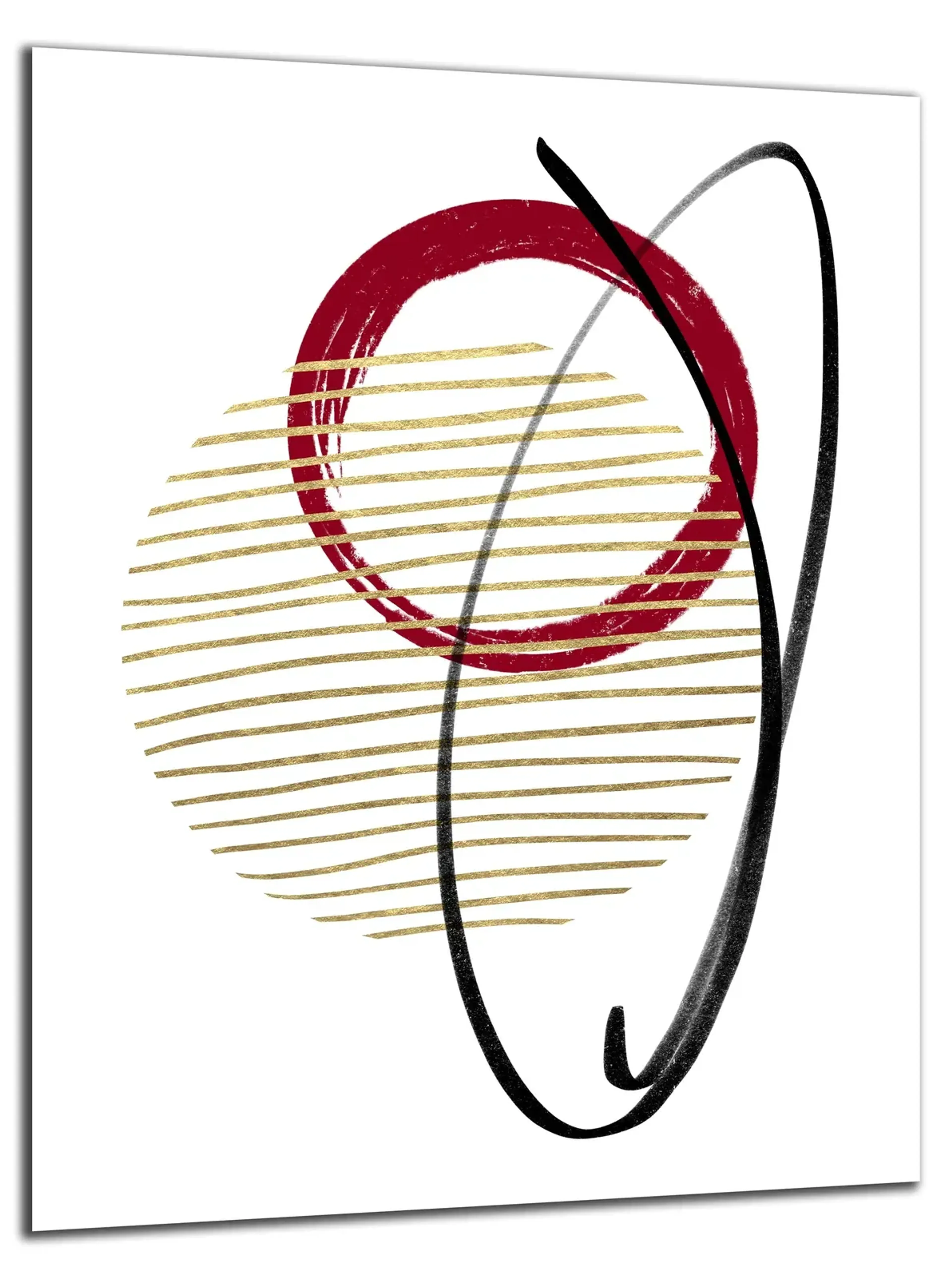 Roter Ring und Goldlinien – Ansicht 5