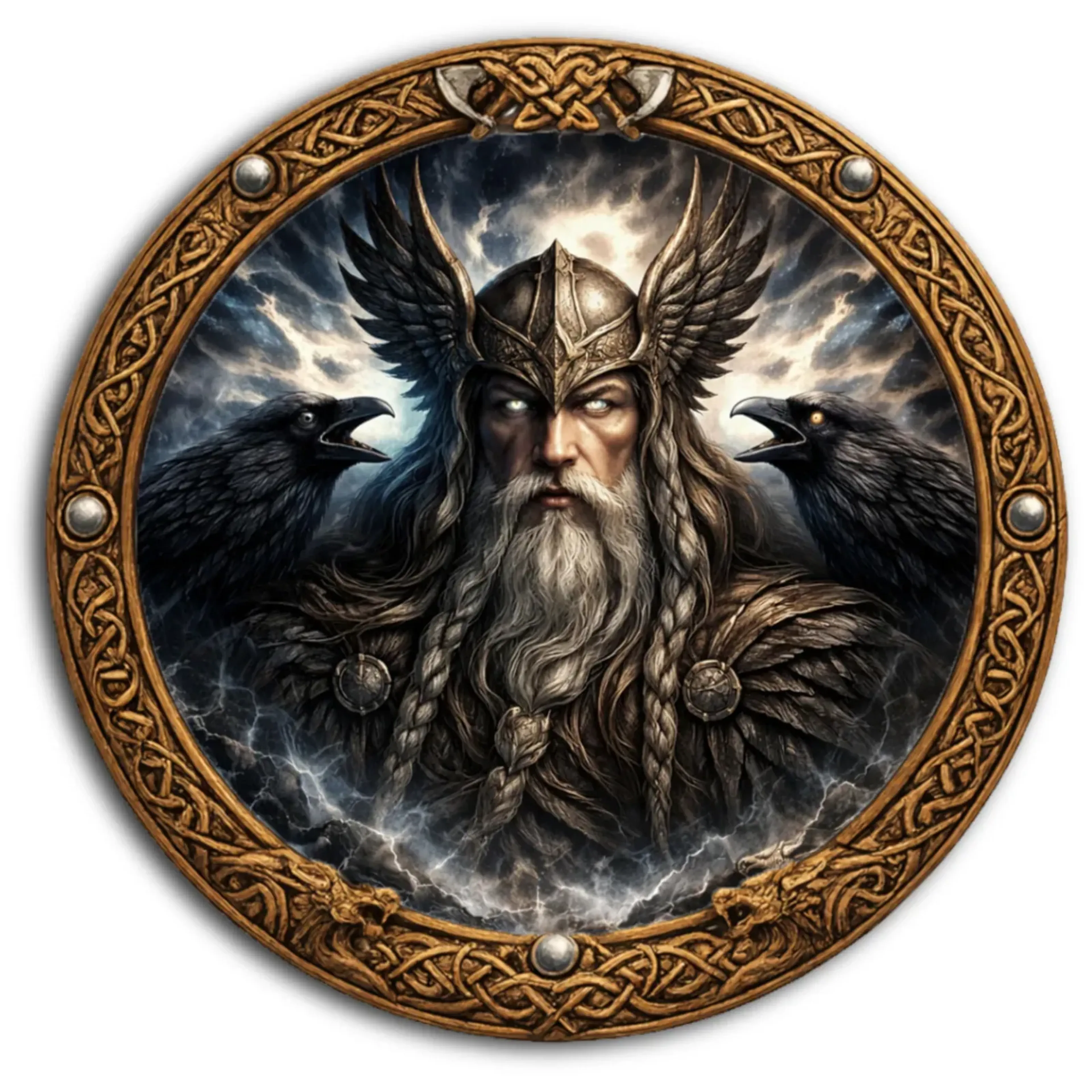 Odin mit Raben – Ansicht 4