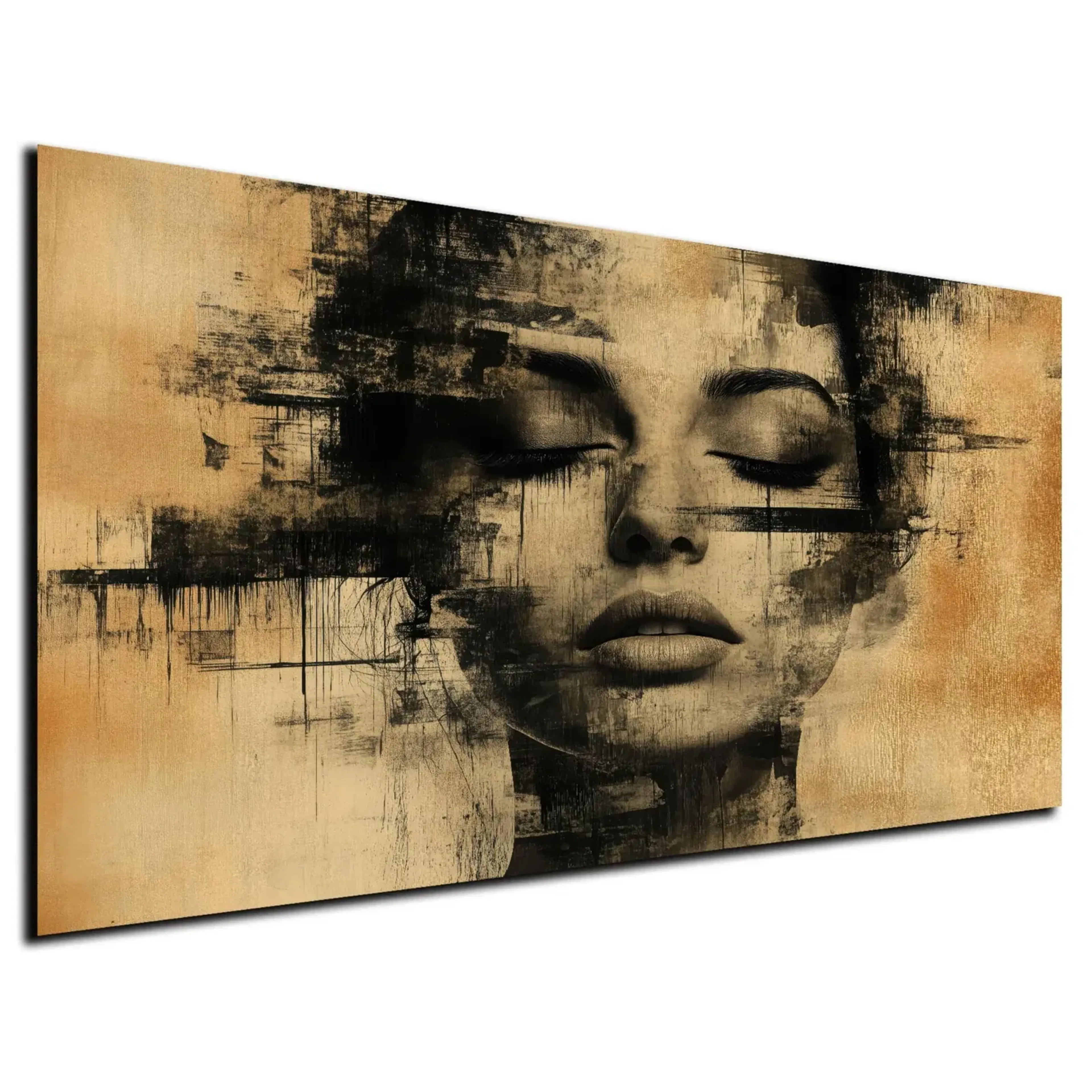 Geschlossene Augen in Gold – Ansicht 5