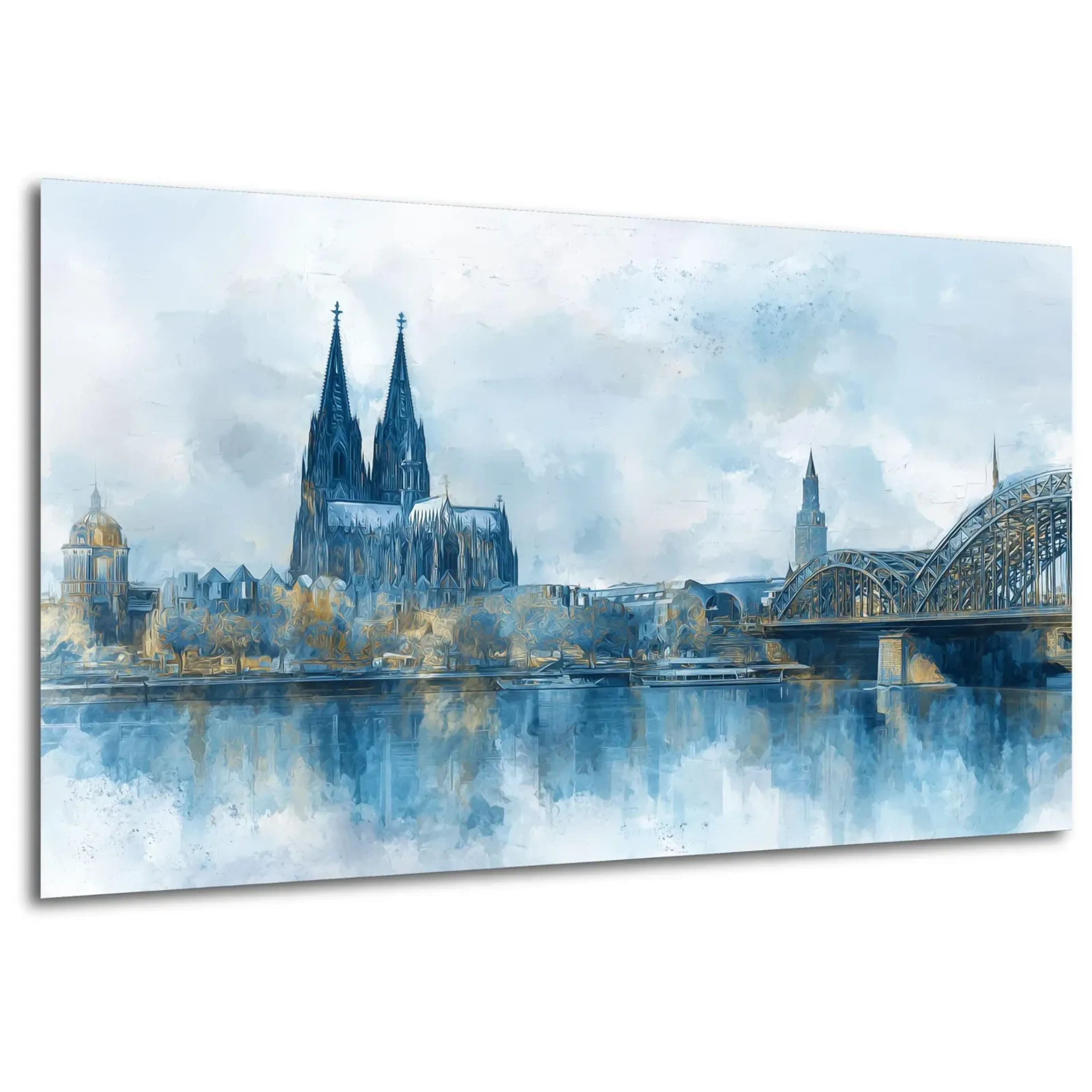 Köln in hellem Blau – Ansicht 5