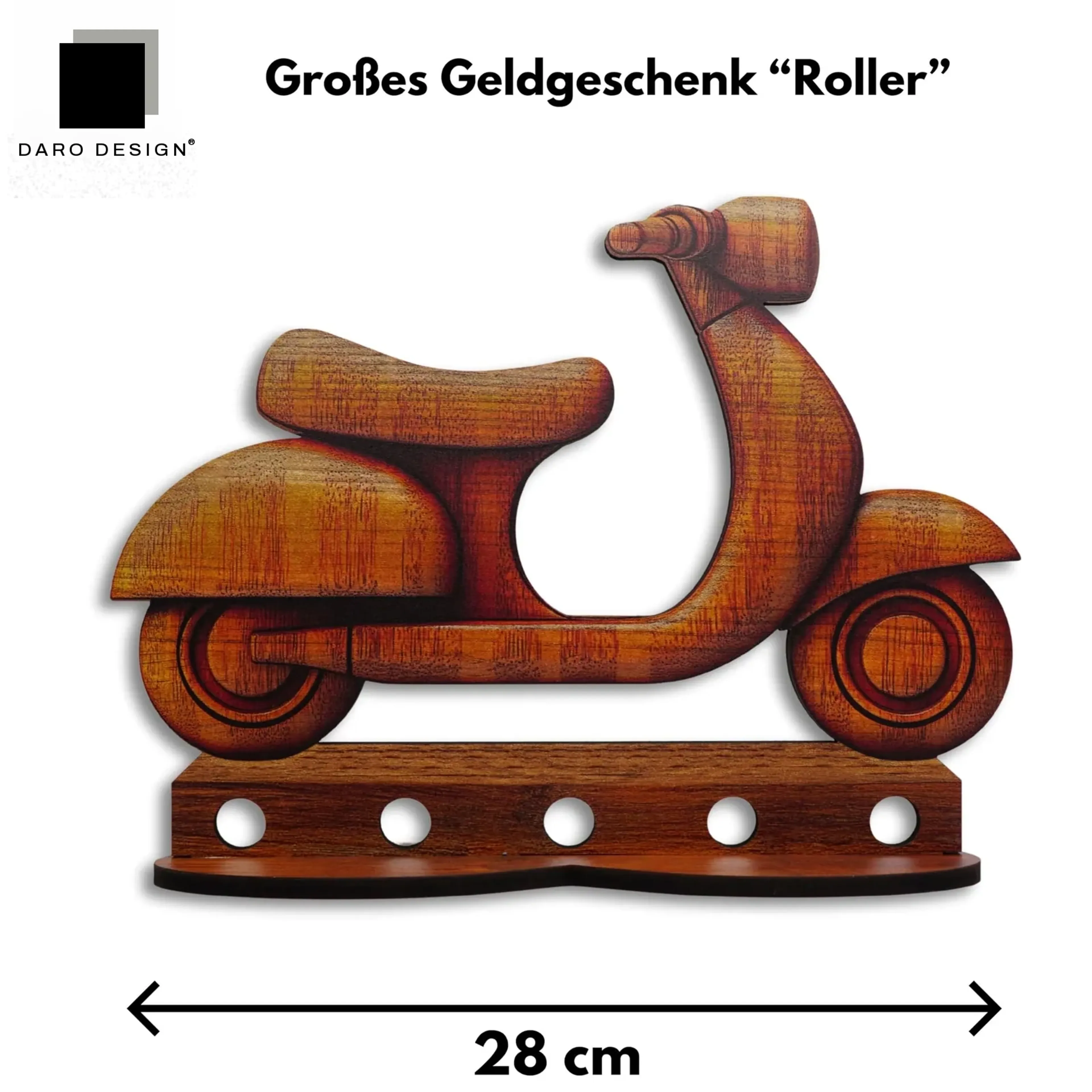 Großes Geldgeschenk „Roller“ – Ansicht 2