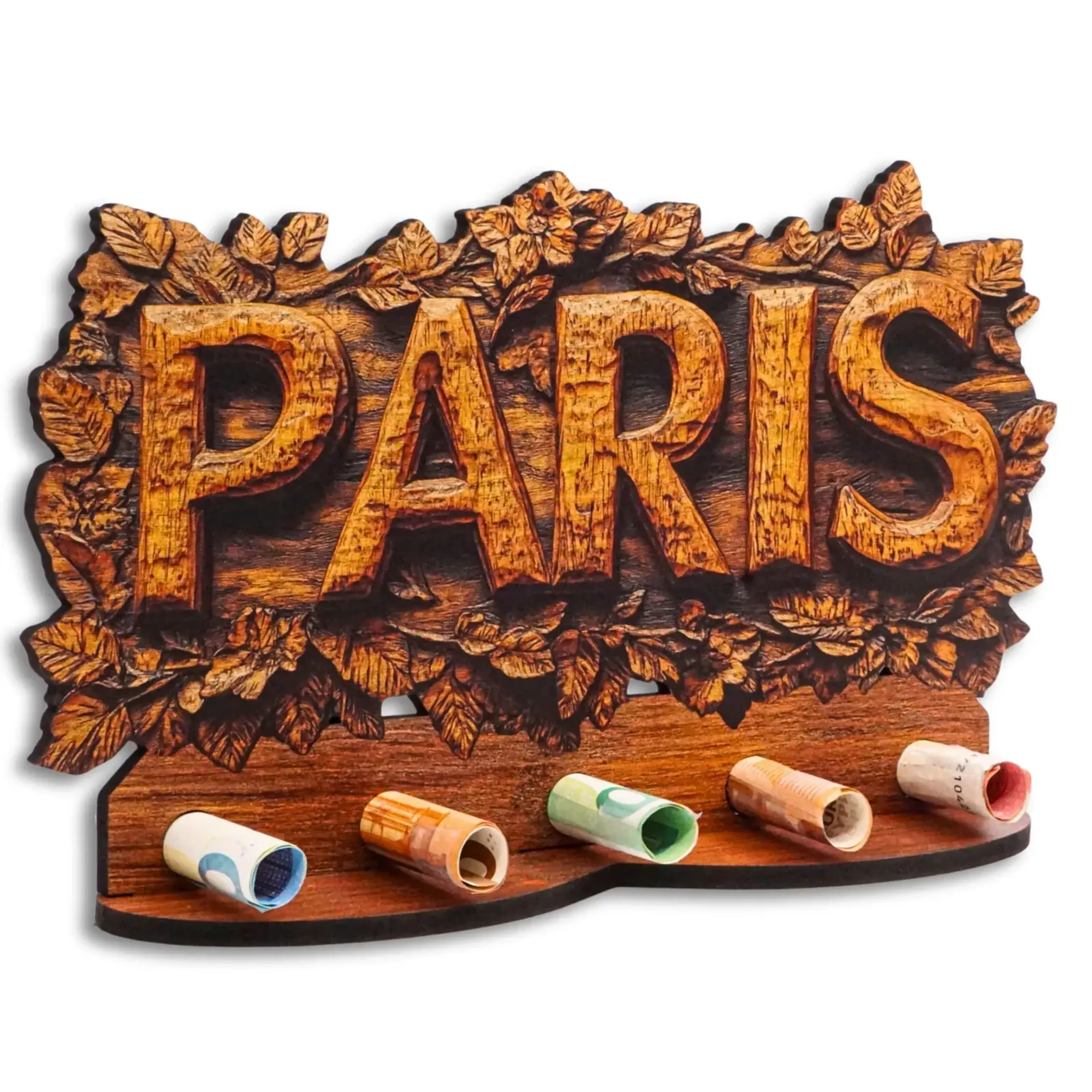 Geldgeschenk „Paris“ im Blätterrahmen