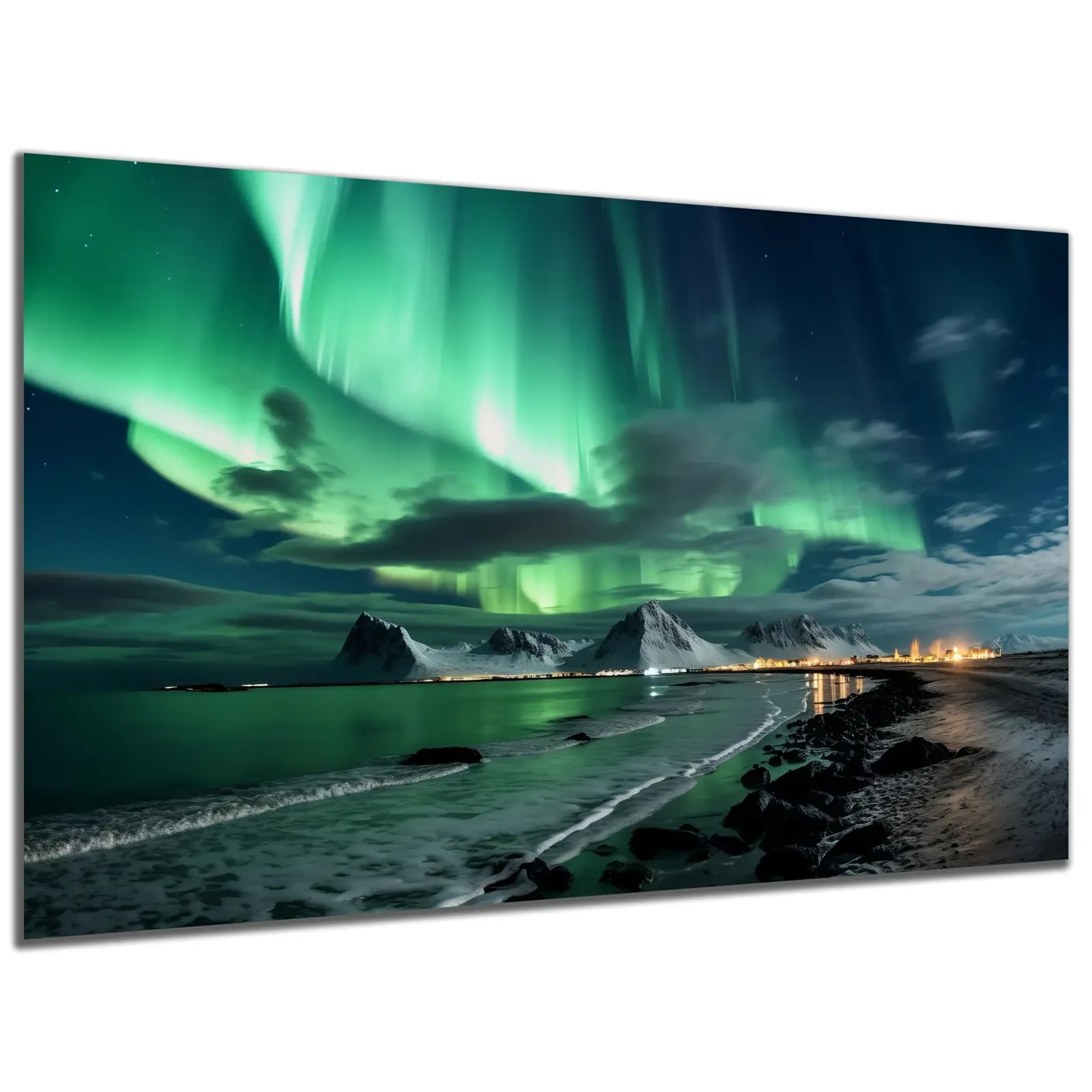 Nordlicht über der Küste – Ansicht 5
