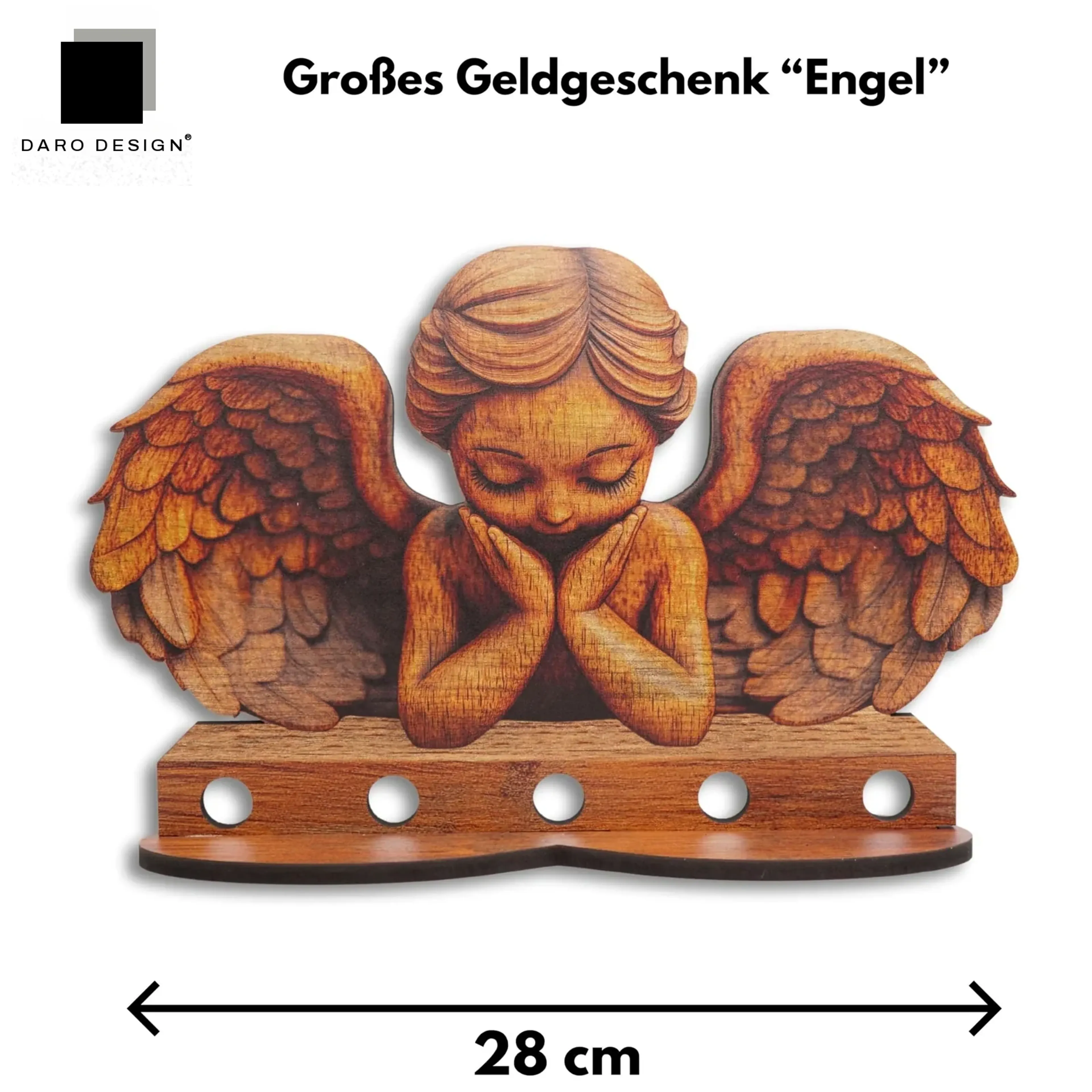 Großes Geldgeschenk „Engel“ – Ansicht 2