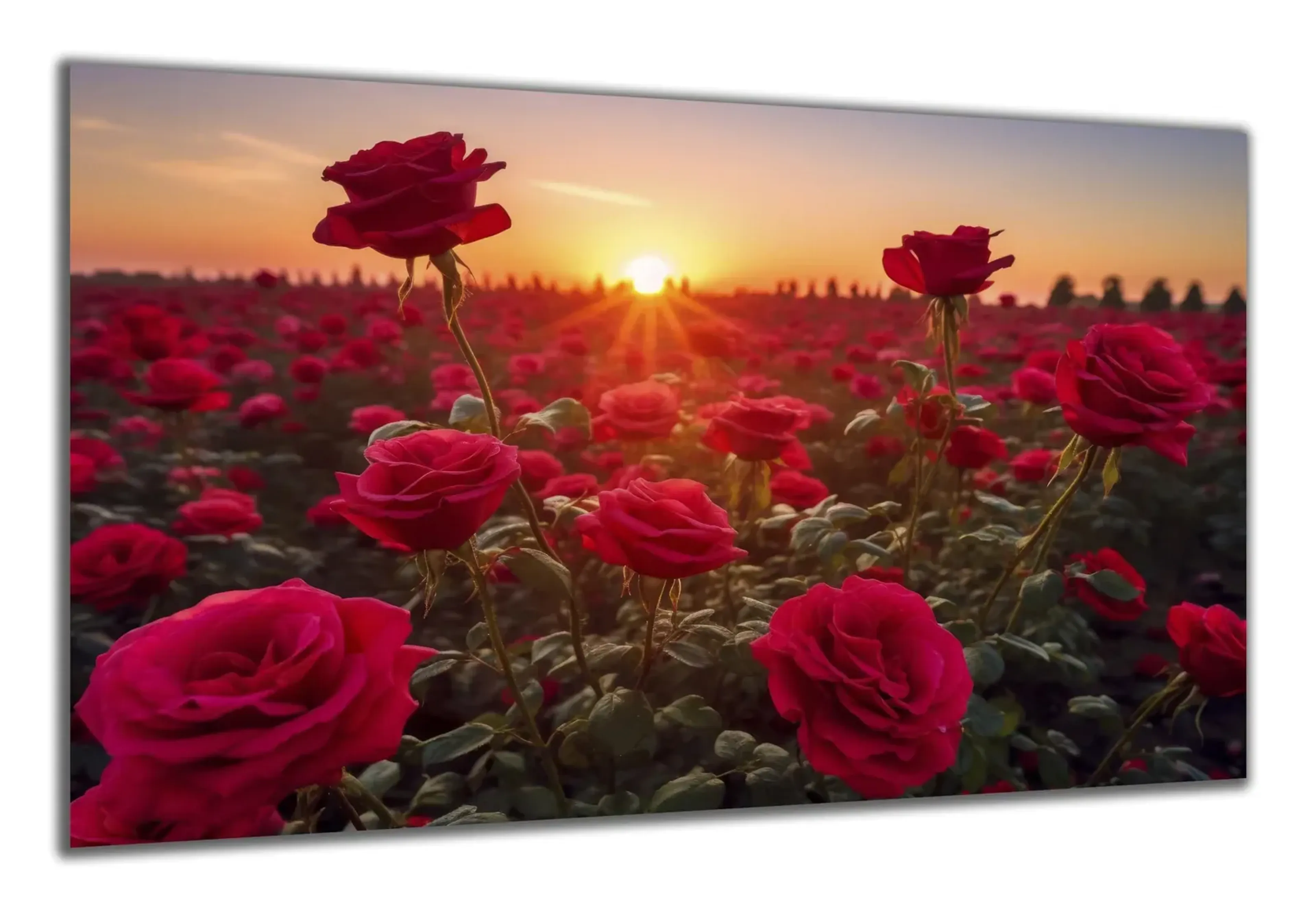 Rosenfeld im Sonnenuntergang – Ansicht 5