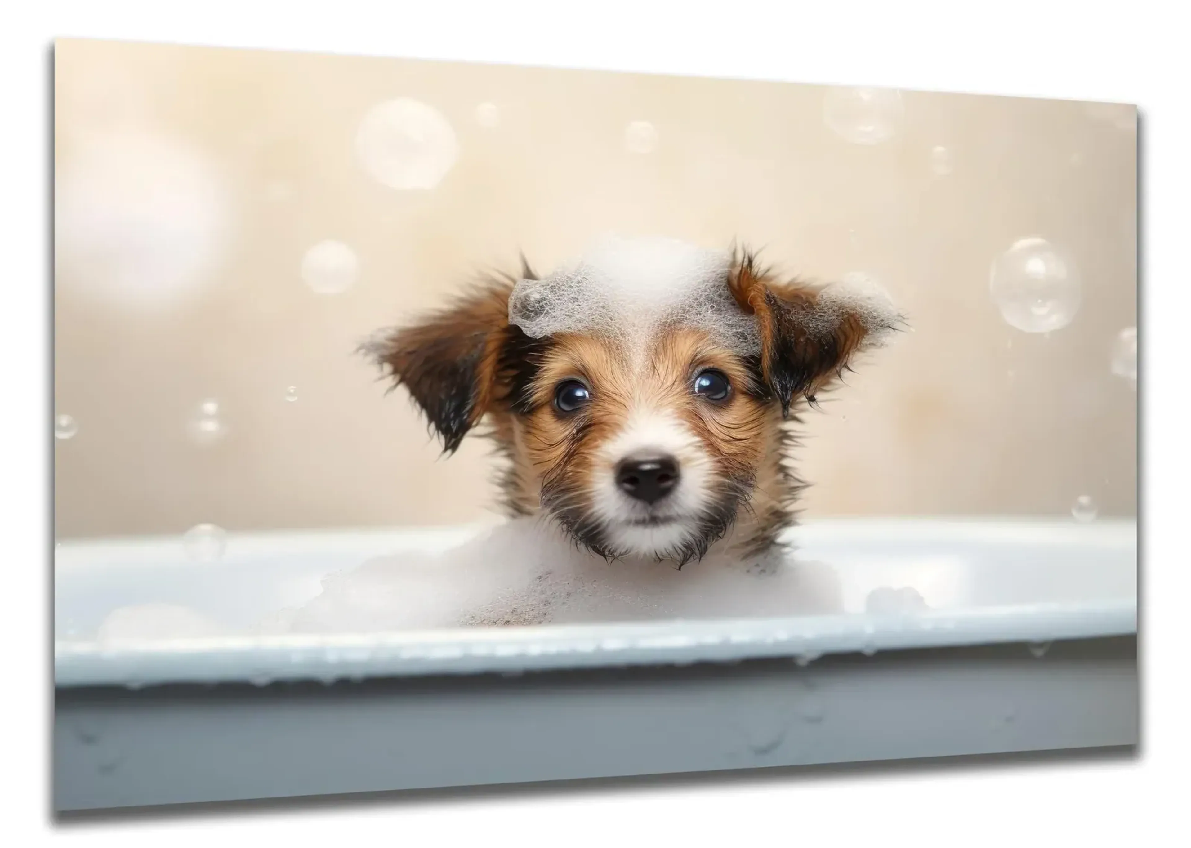 Terrier mit Schaumhaube – Ansicht 5