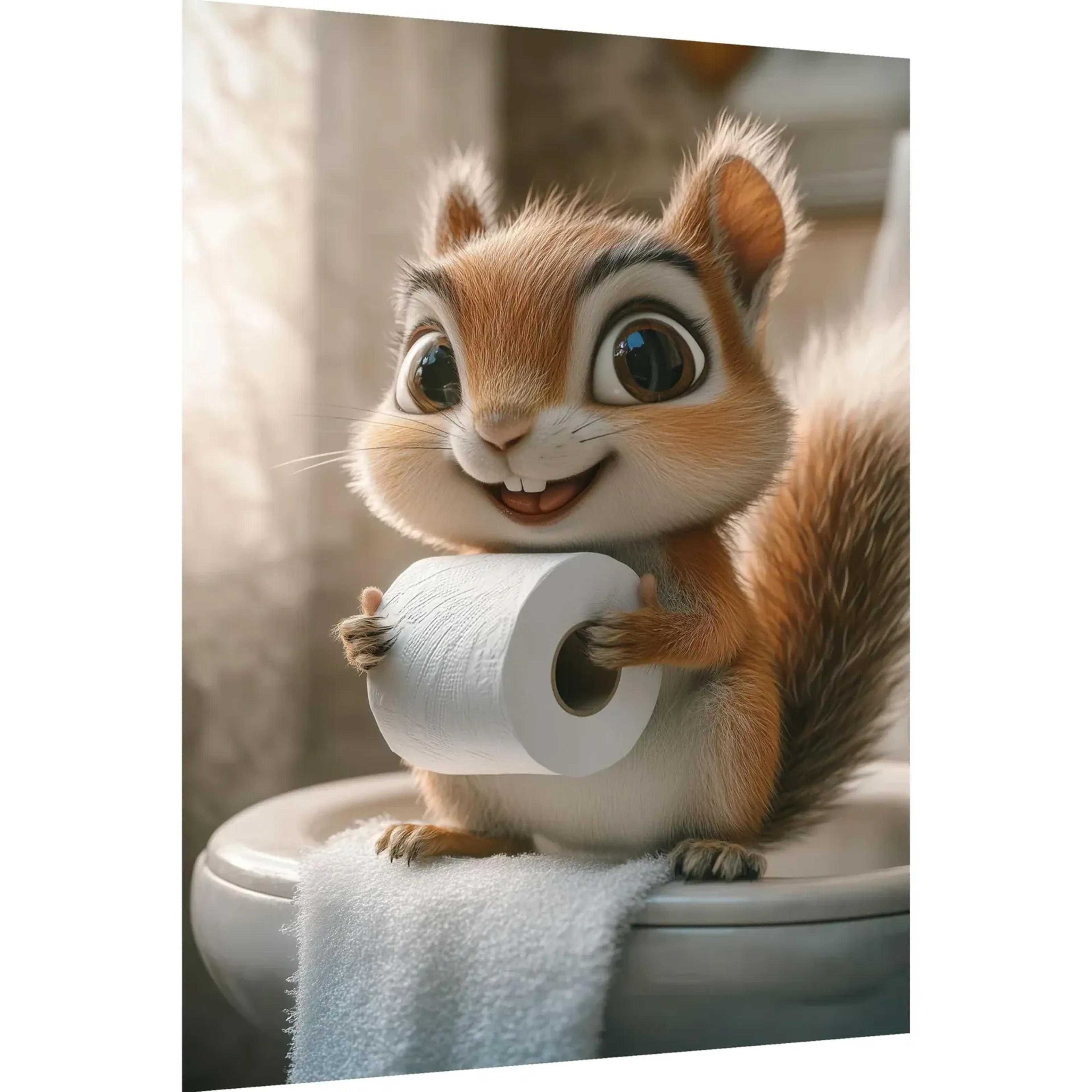 Eichhörnchen mit großen Augen – Ansicht 5