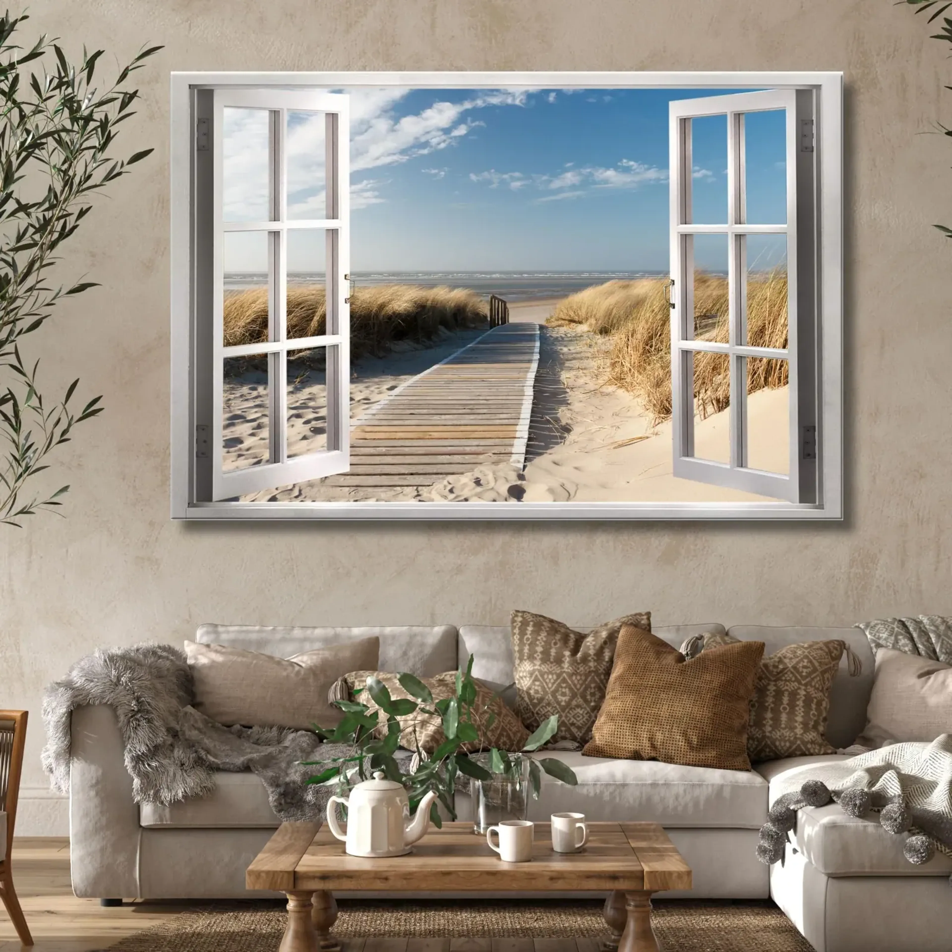 Dein Foto in Fensteroptik – Ansicht 2