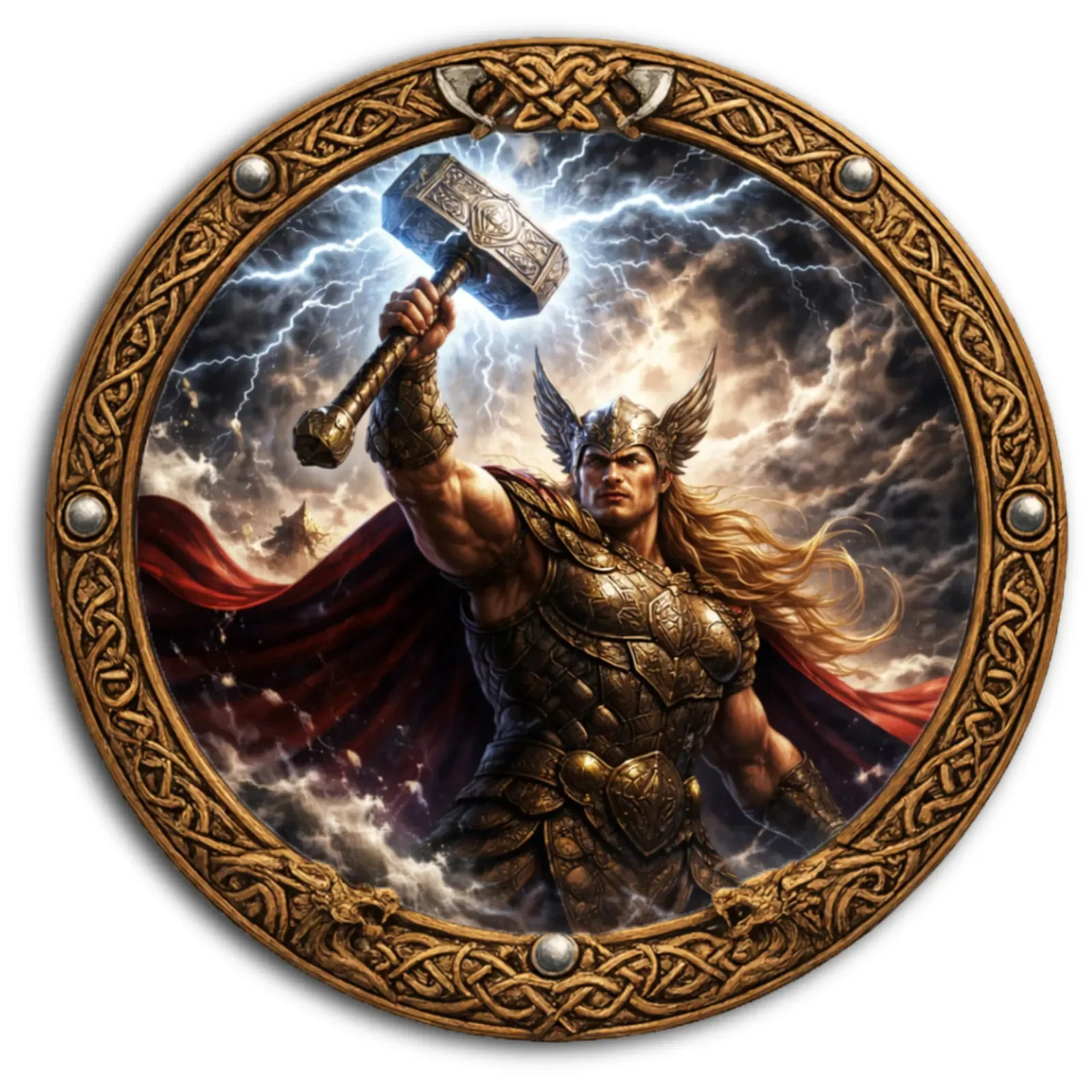 Thor mit Donnerhammer – Ansicht 4