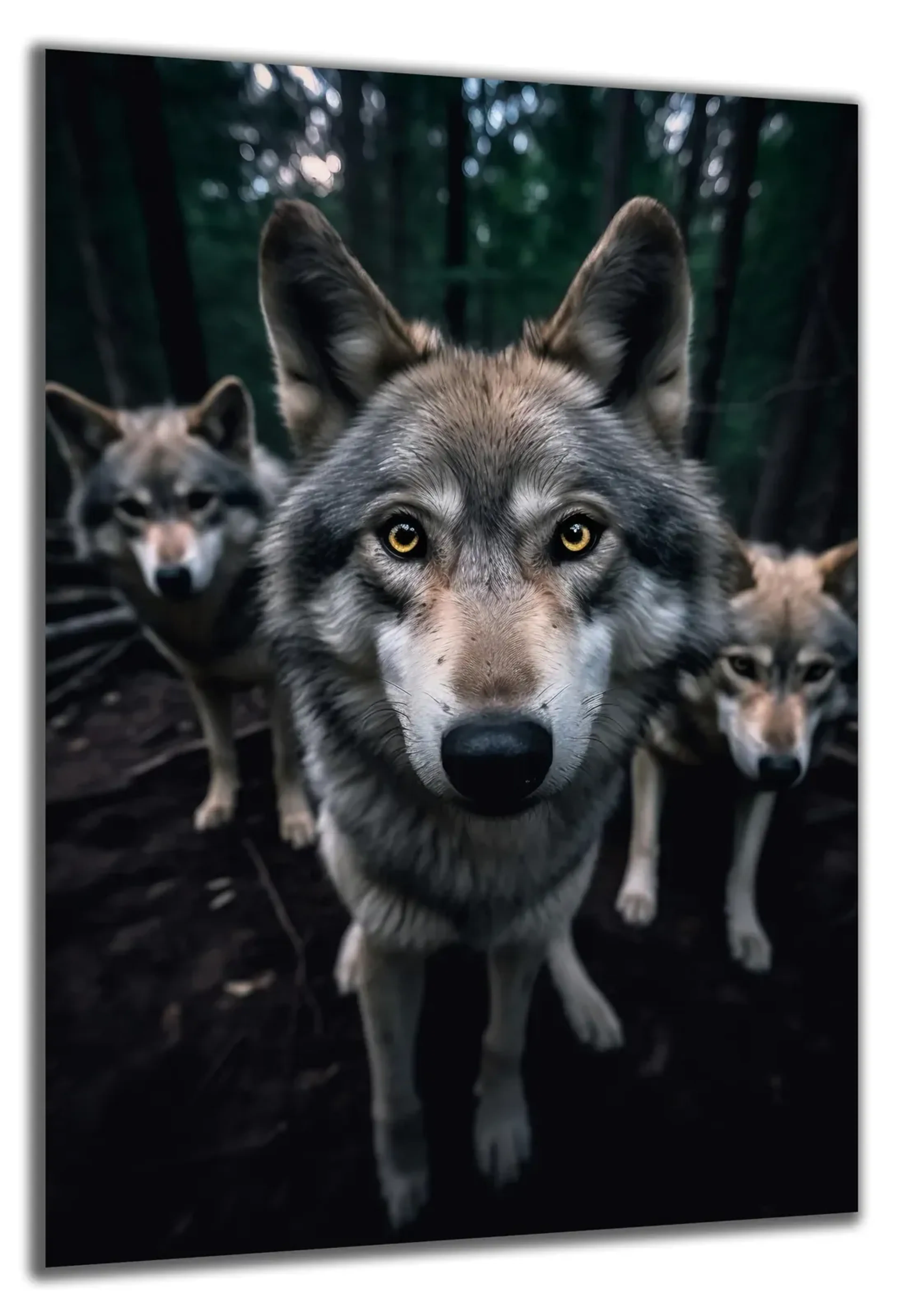Wachsamer Blick im Wald – Ansicht 5