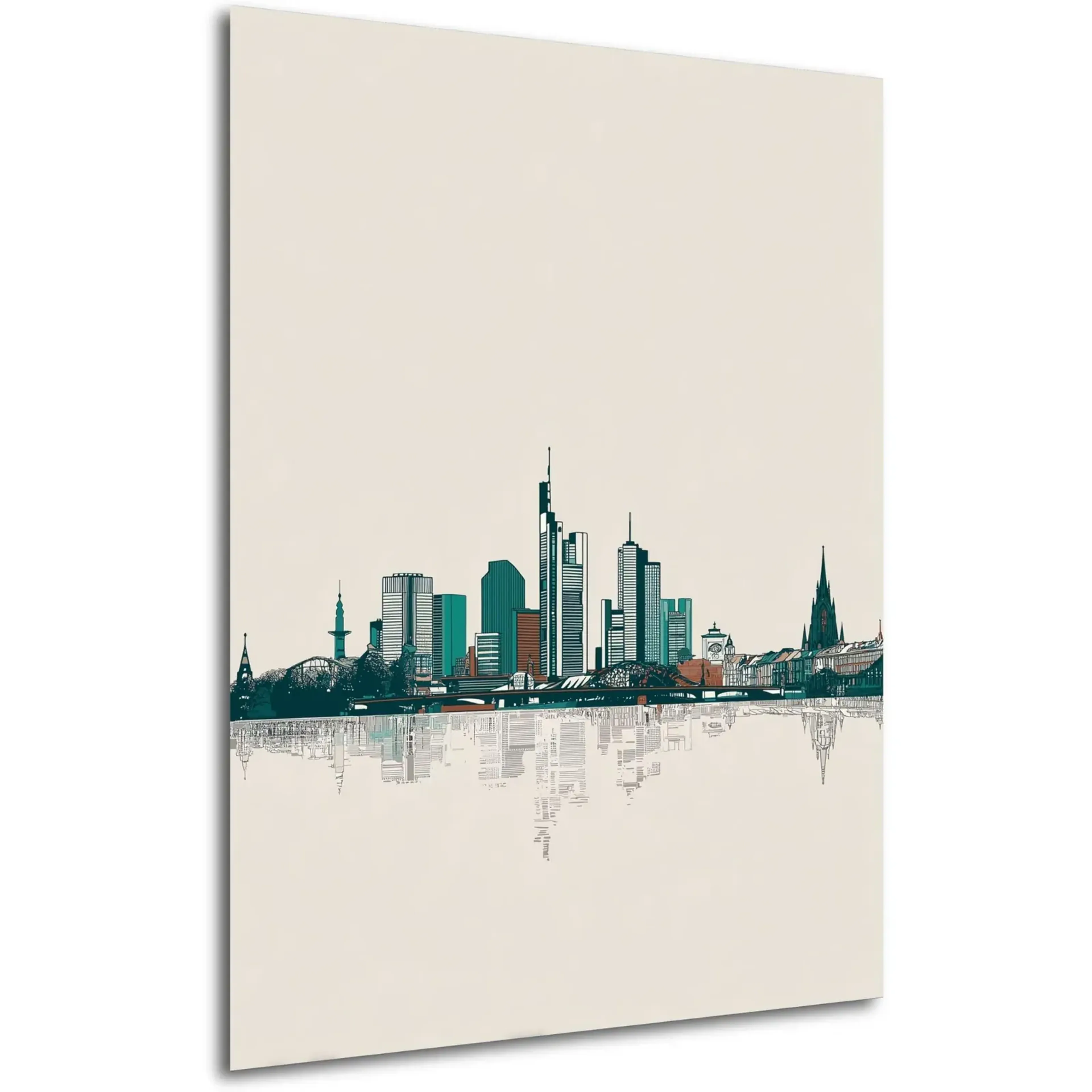 Frankfurt in feinen Linien – Ansicht 5