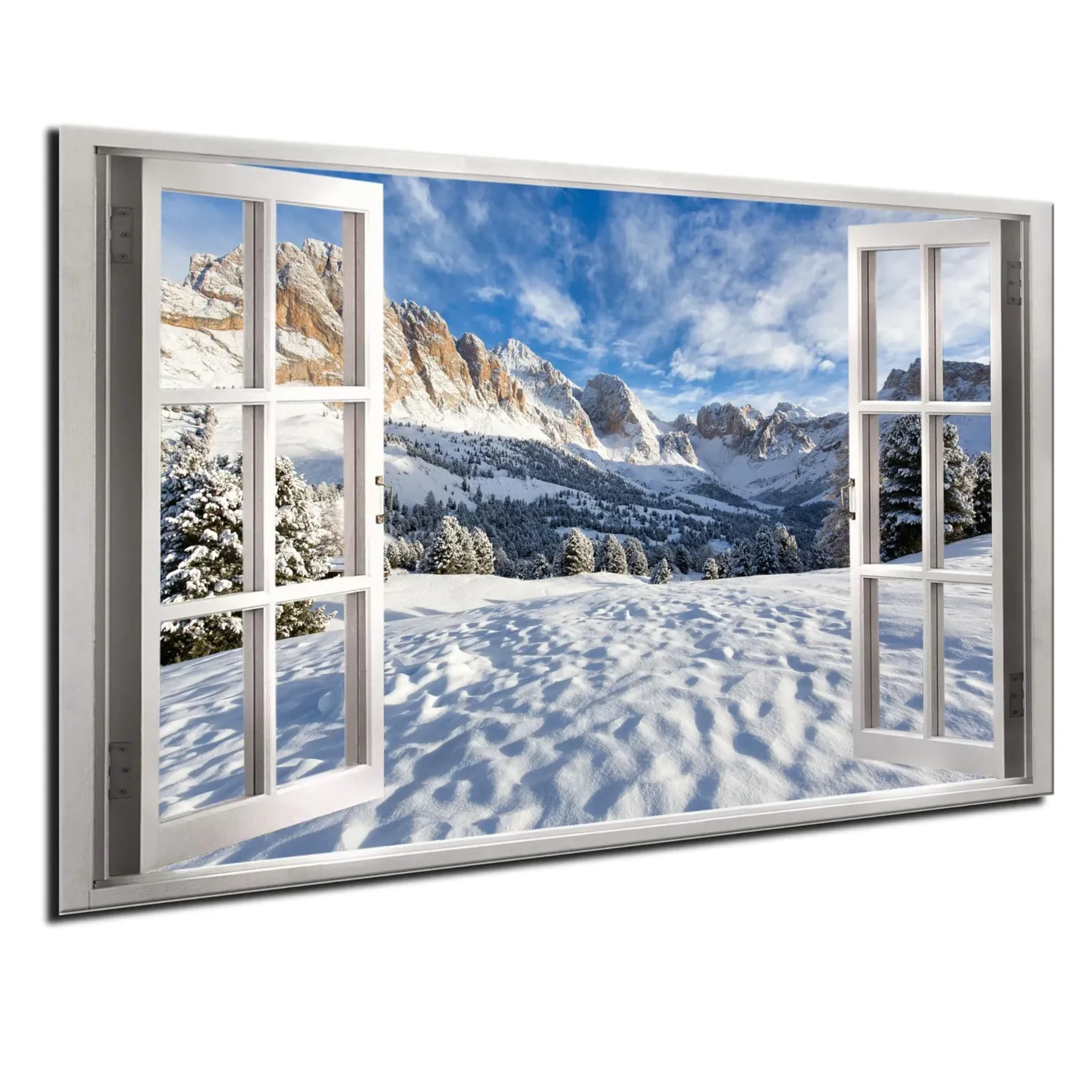 Verschneite Berglandschaft – Ansicht 5