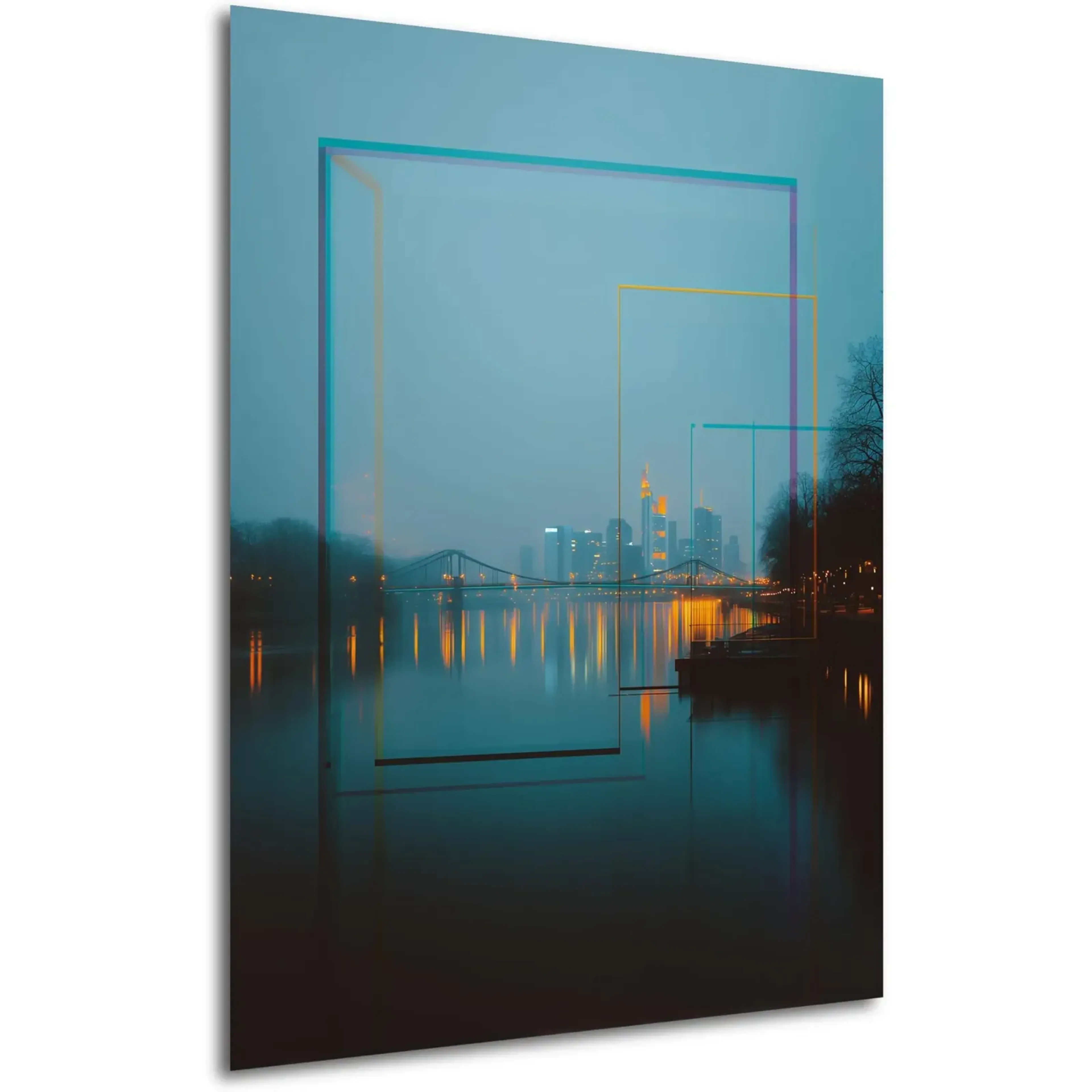 Frankfurt im geometrischen Nebel – Ansicht 5