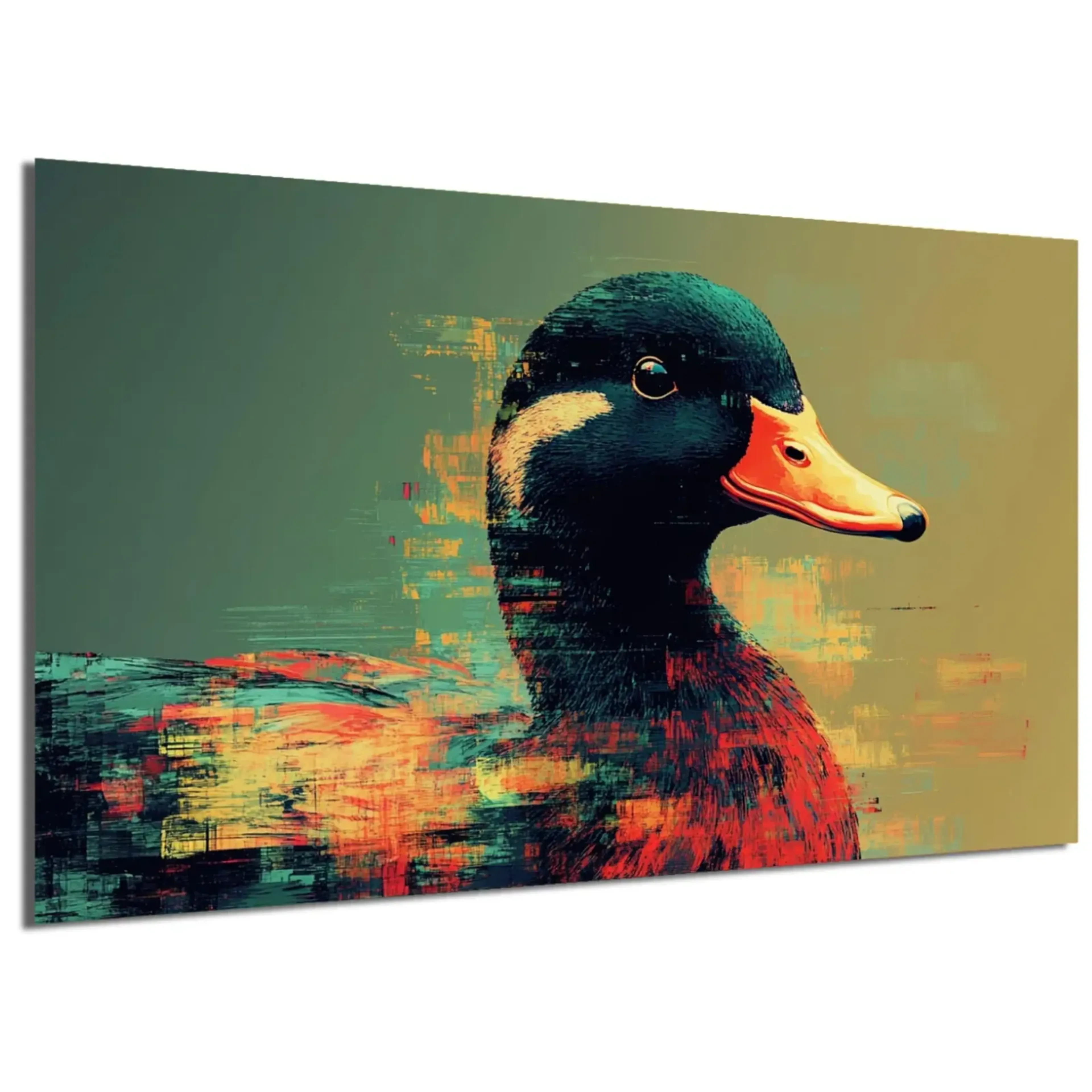 Ente im Farbporträt – Ansicht 5