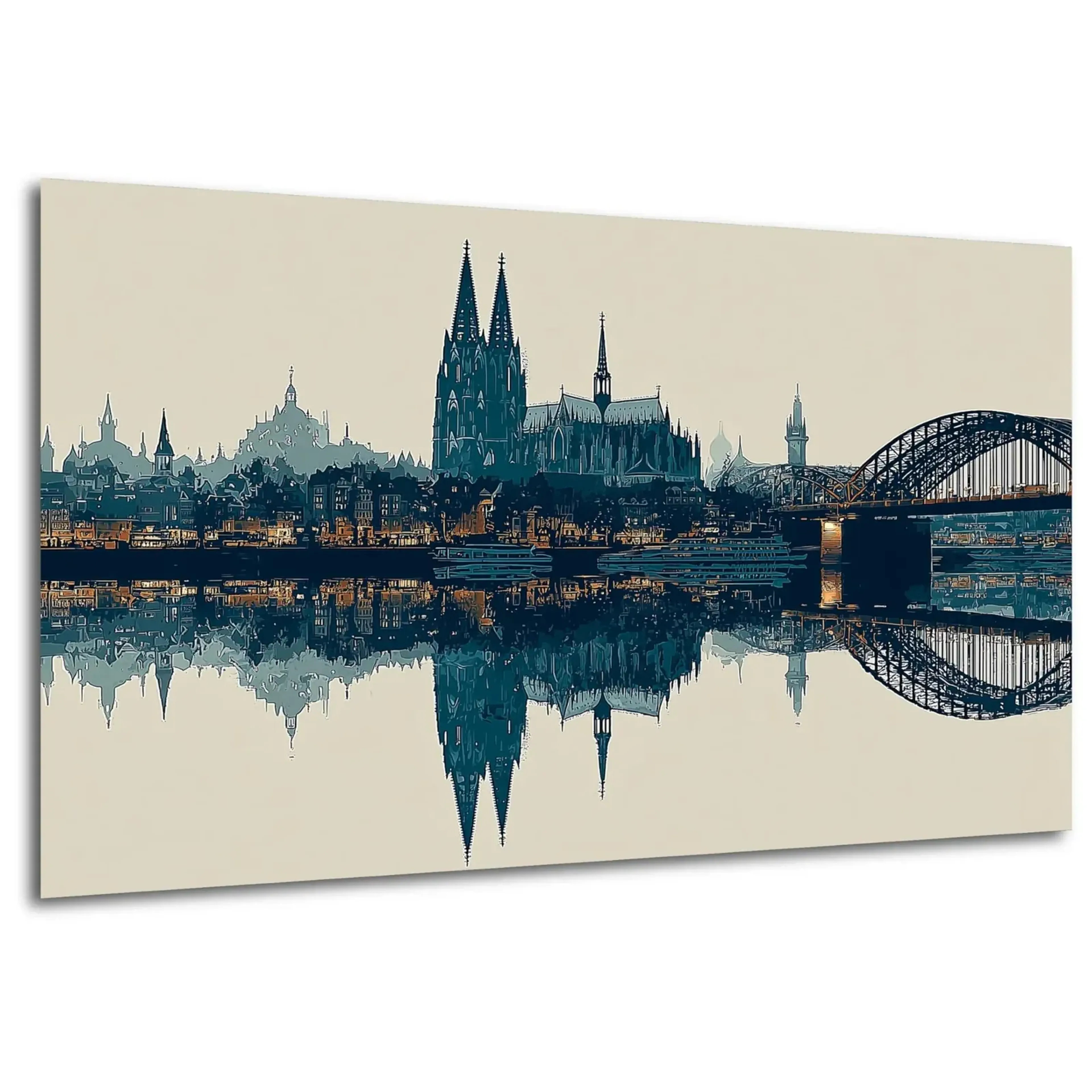 Kölner Dom im Spiegel – Ansicht 5