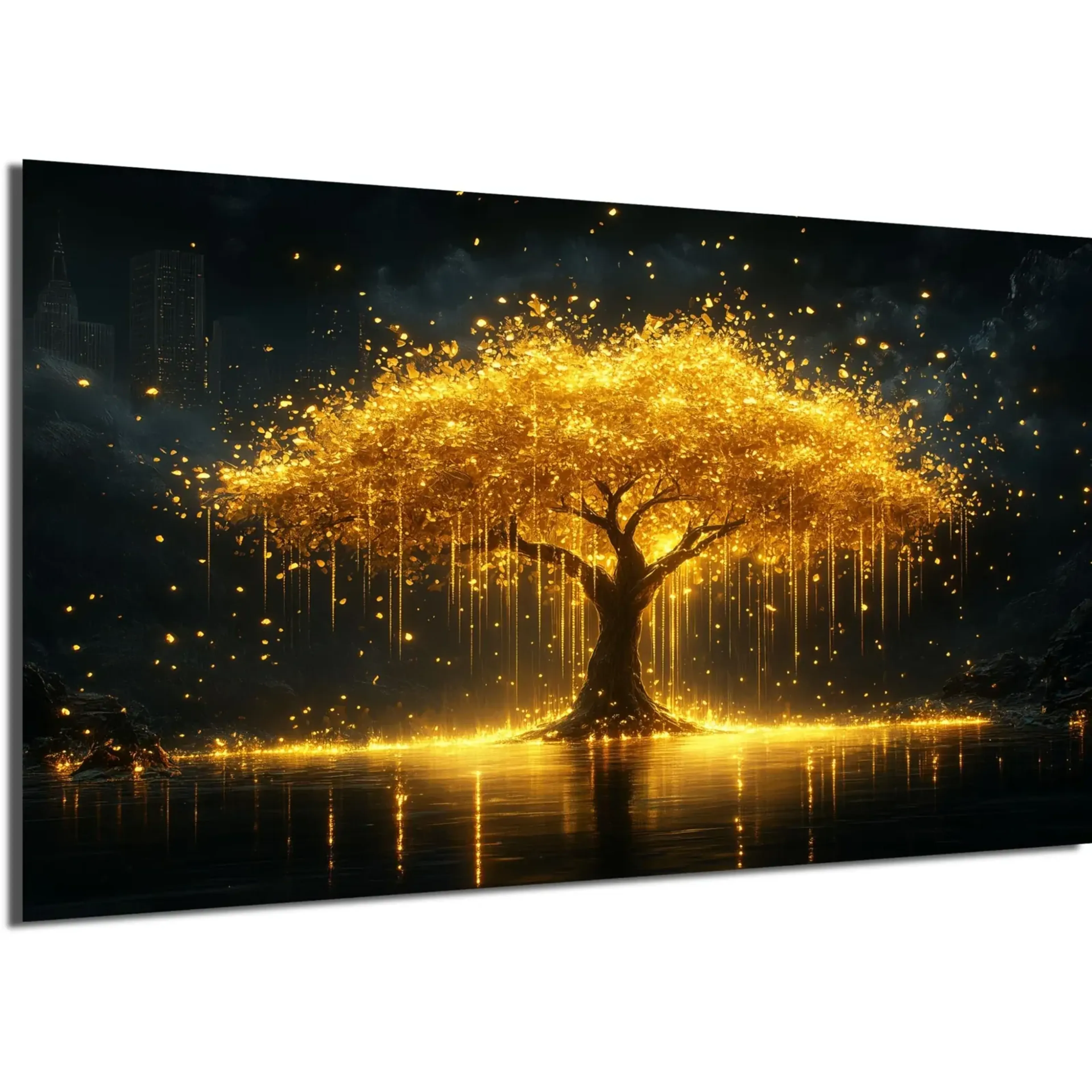 Goldener Lichtbaum – Ansicht 5