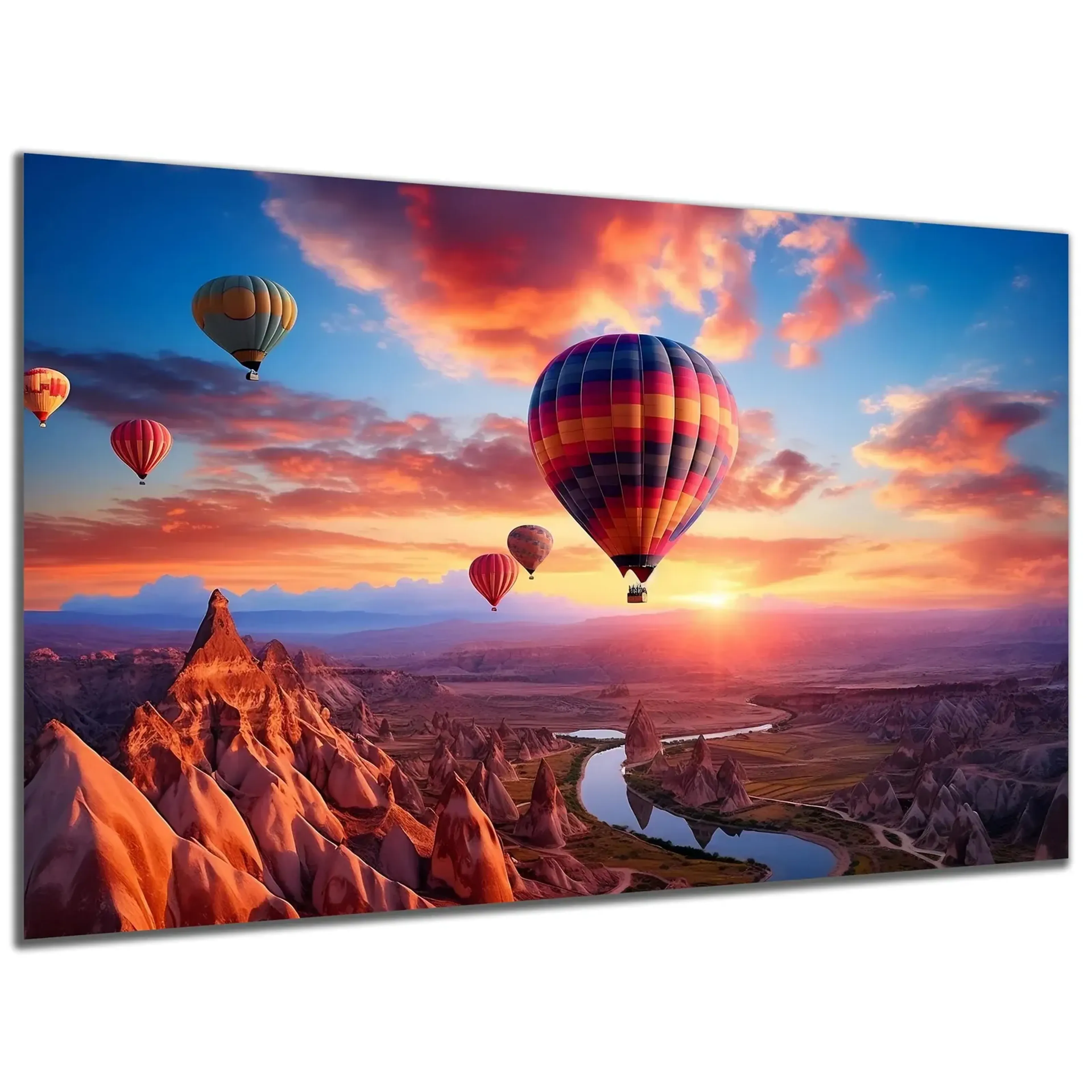 Ballons im Abendlicht – Ansicht 5