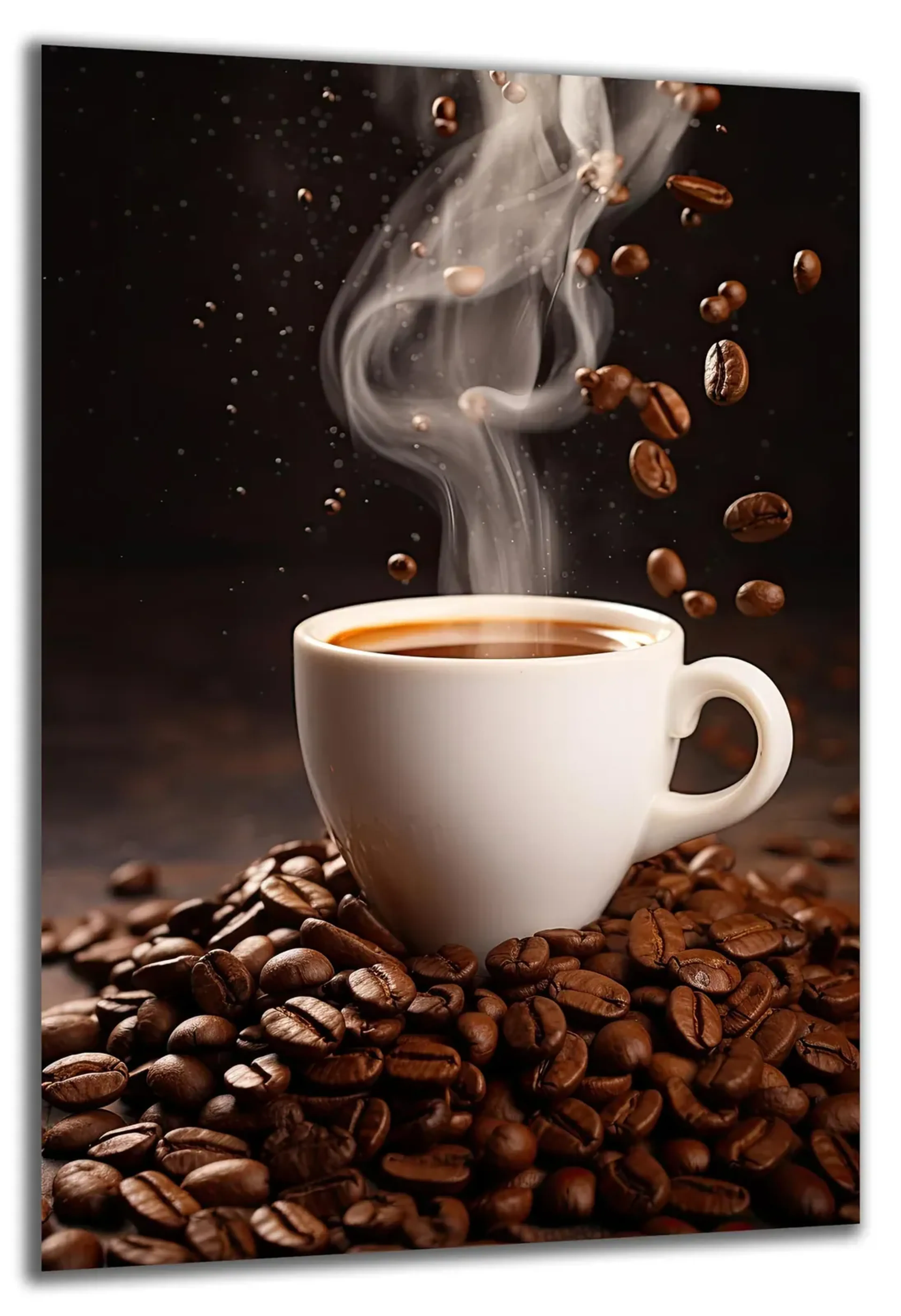 Kaffeetasse im Bohnenbett – Ansicht 5