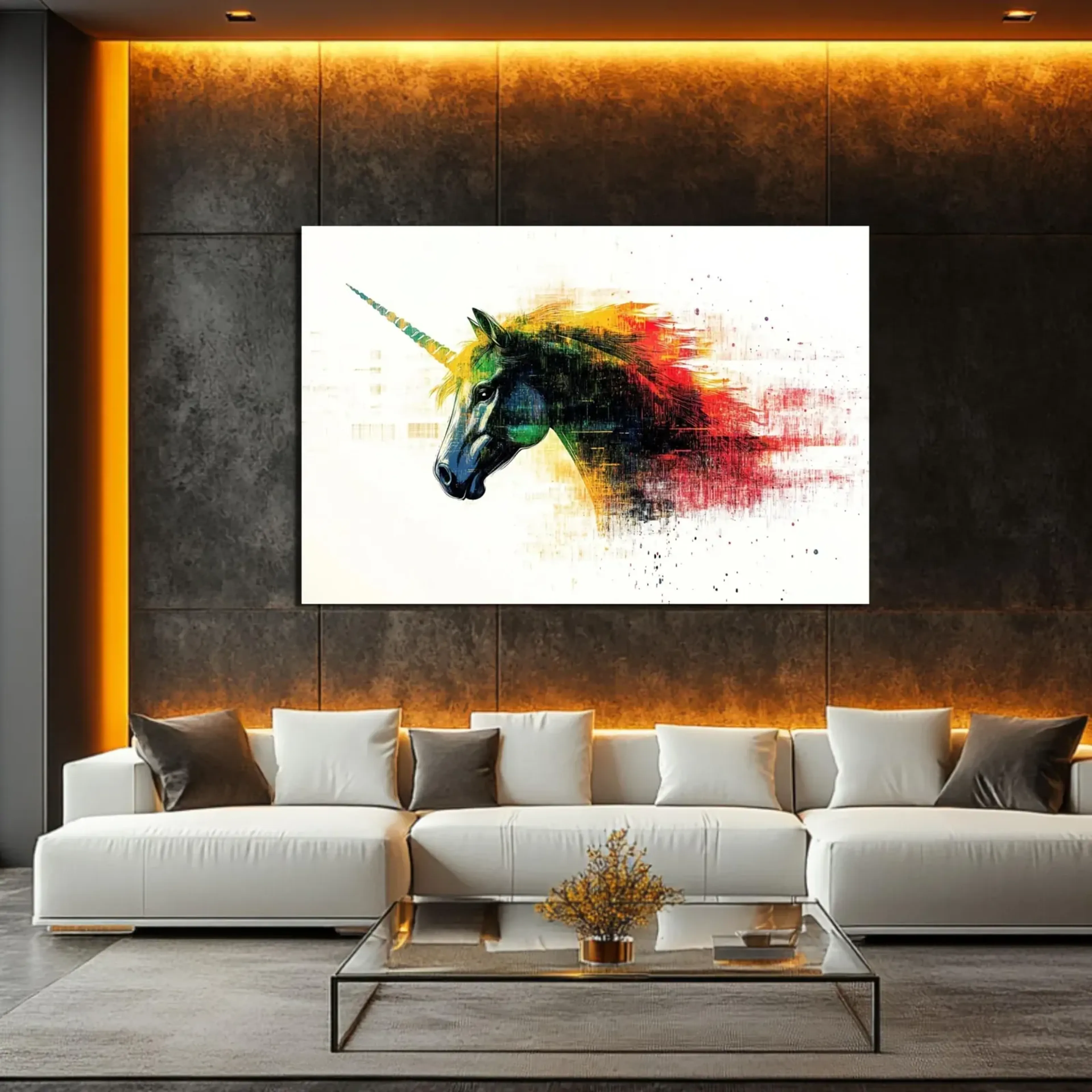 Einhorn mit bunter Mähne – Ansicht 6
