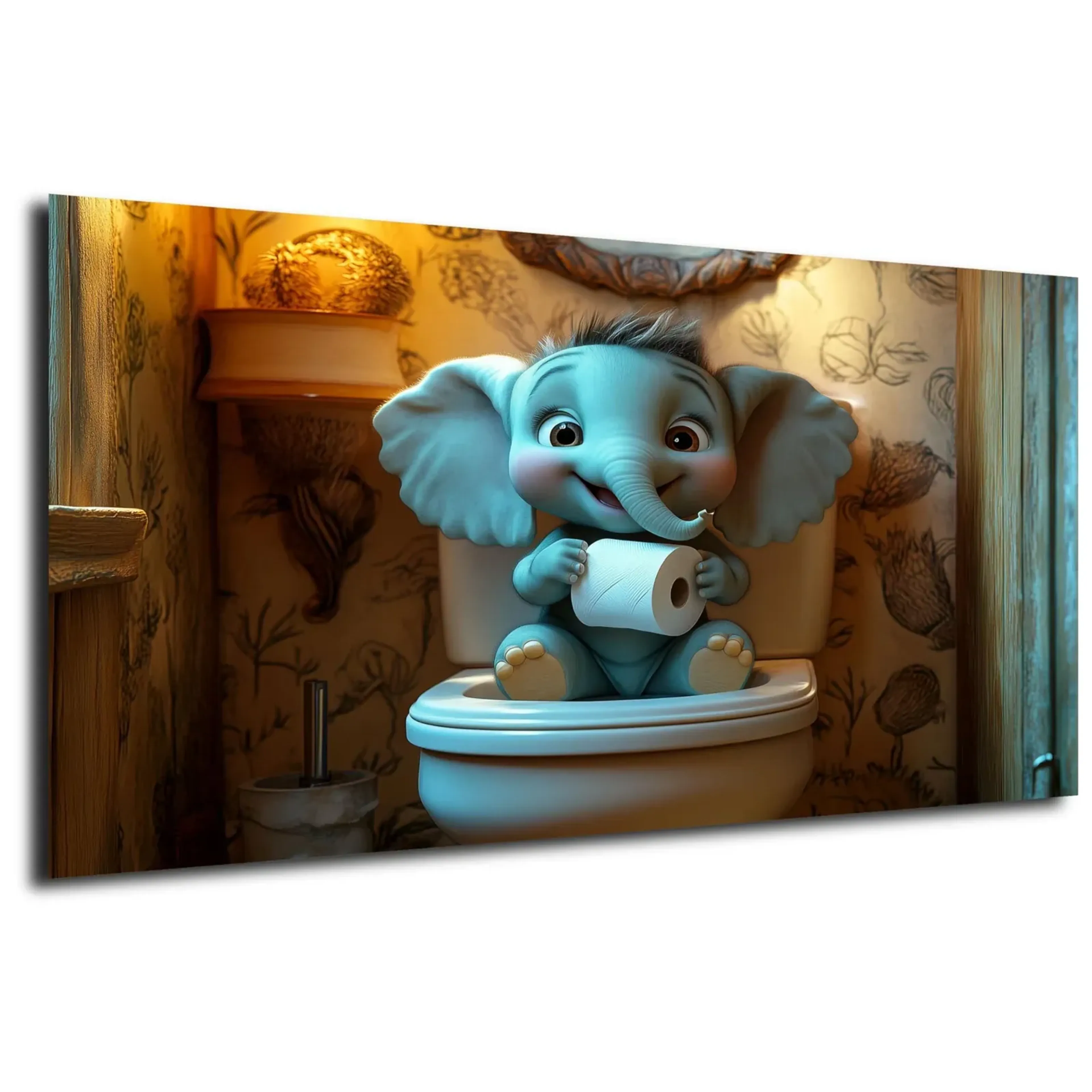 Elefant im Blumenbad – Ansicht 5