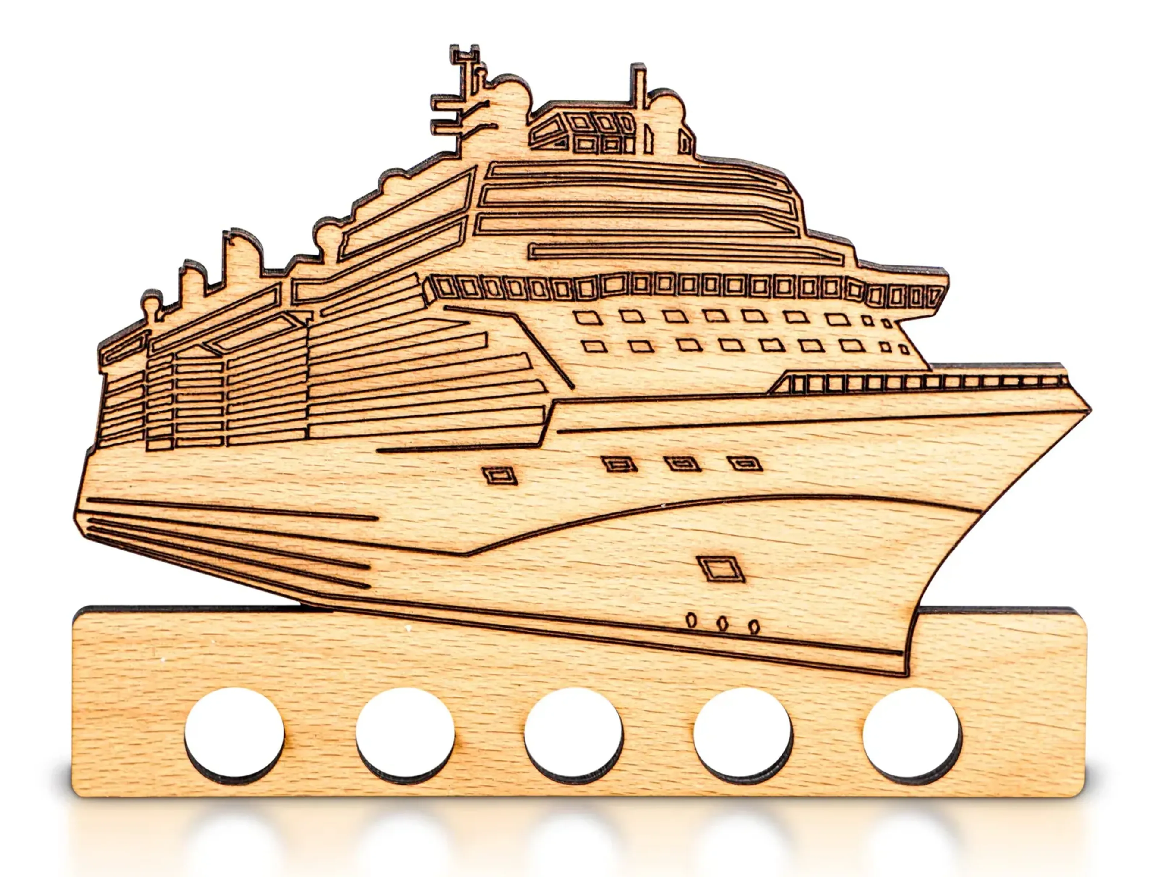 Geldgeschenk „Kreuzfahrt“ aus Holz – Ansicht 3