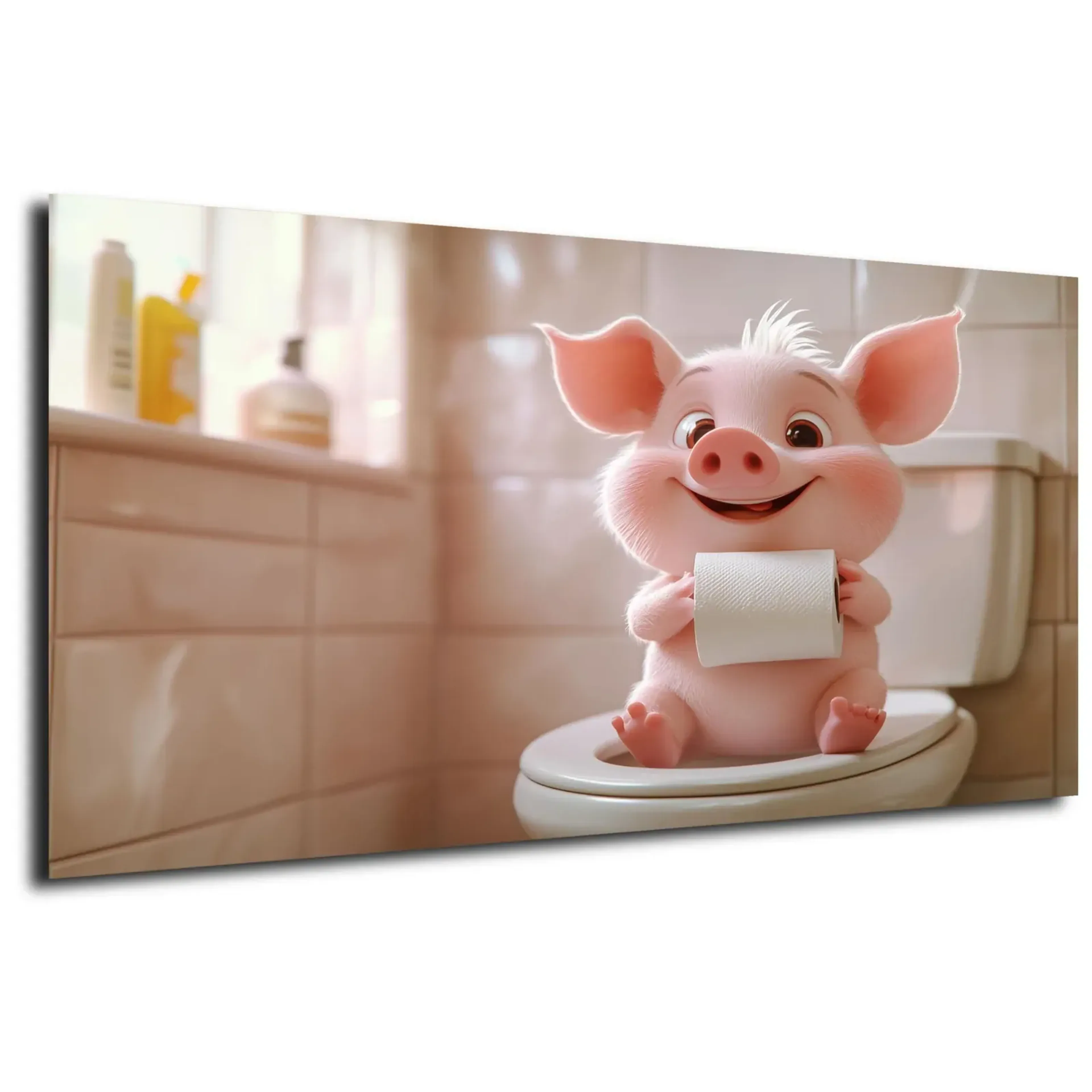 Schweinchen im hellen Bad – Ansicht 5