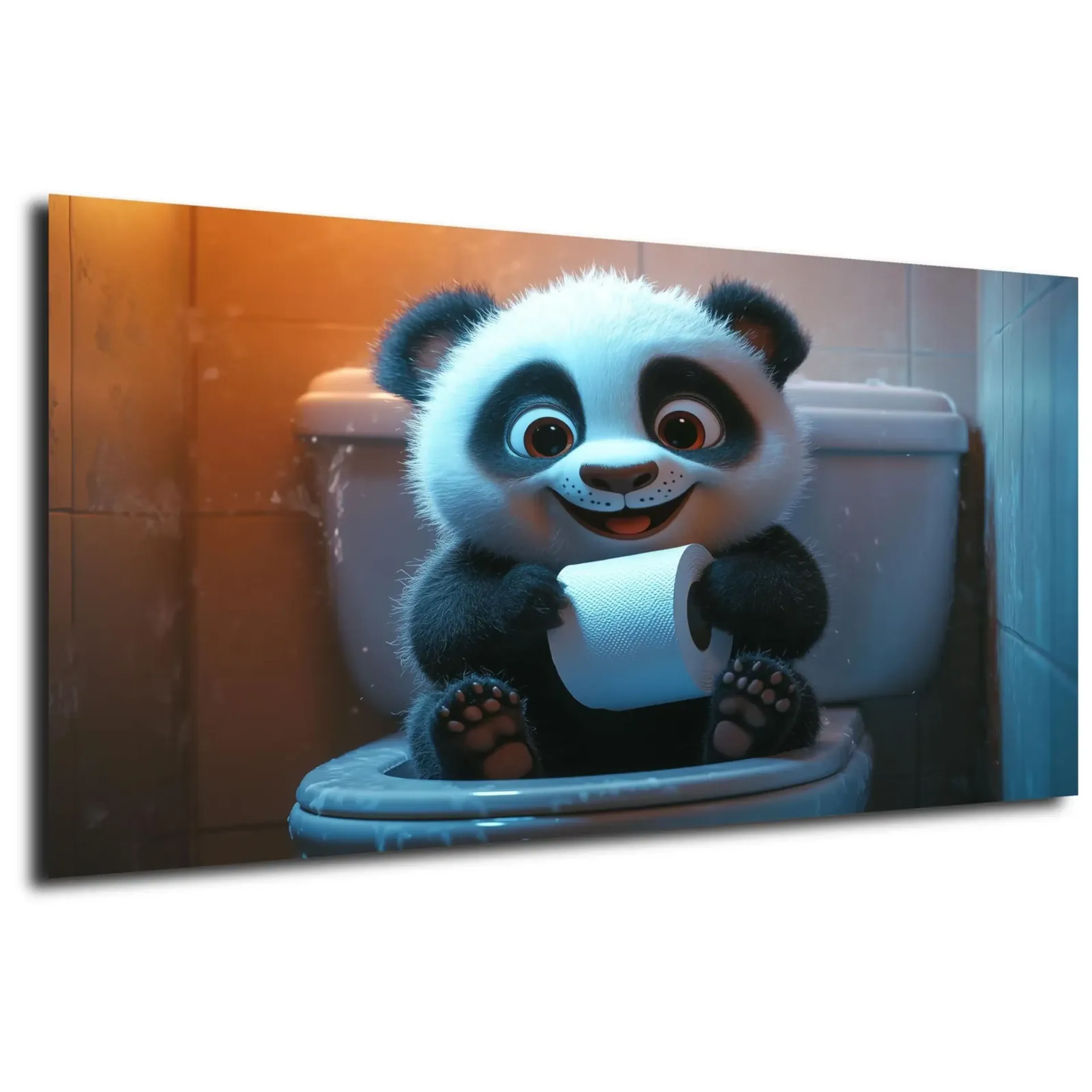 Panda im blauen Licht – Ansicht 5