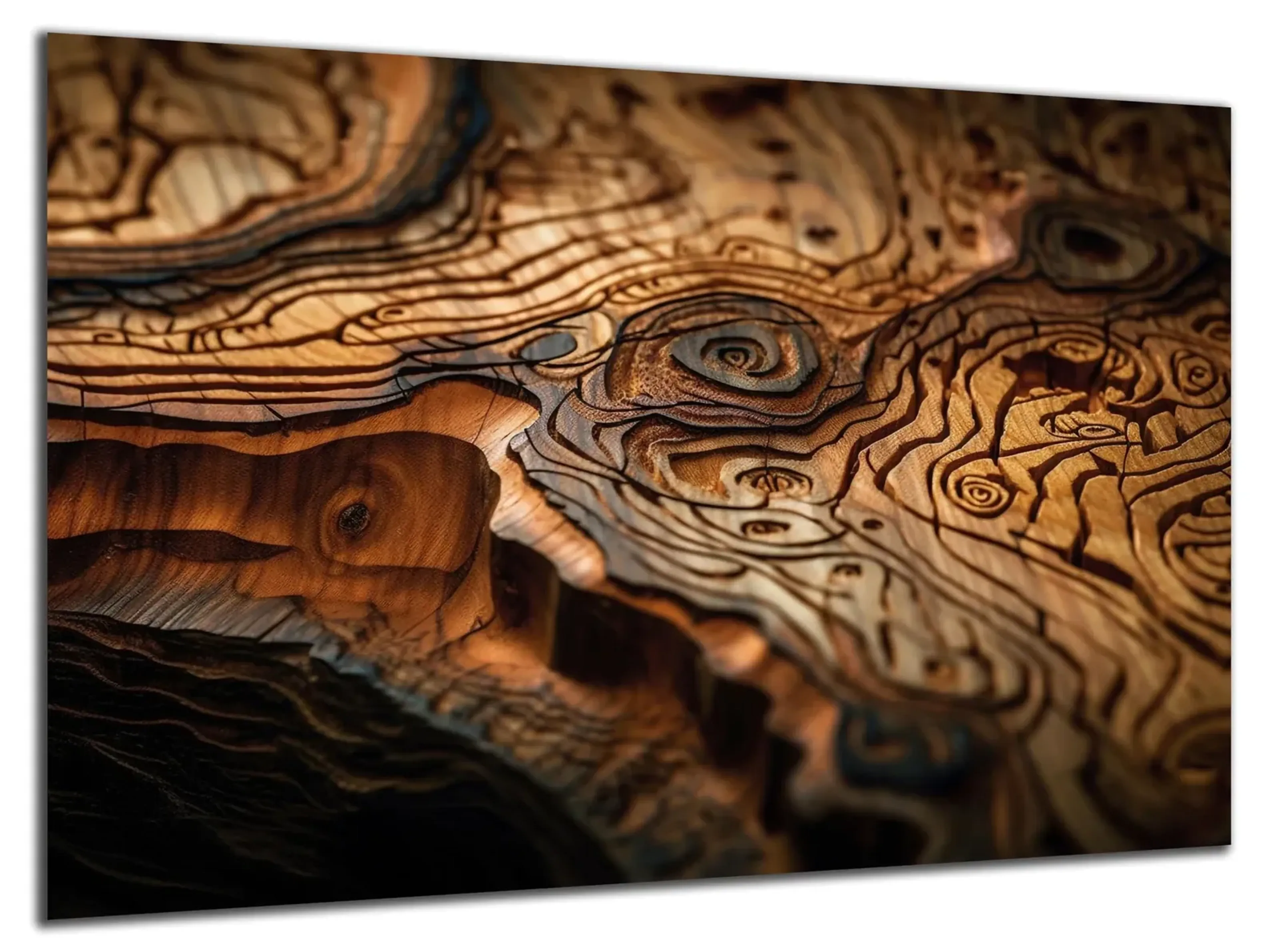 Holz in geschwungenen Linien – Ansicht 5