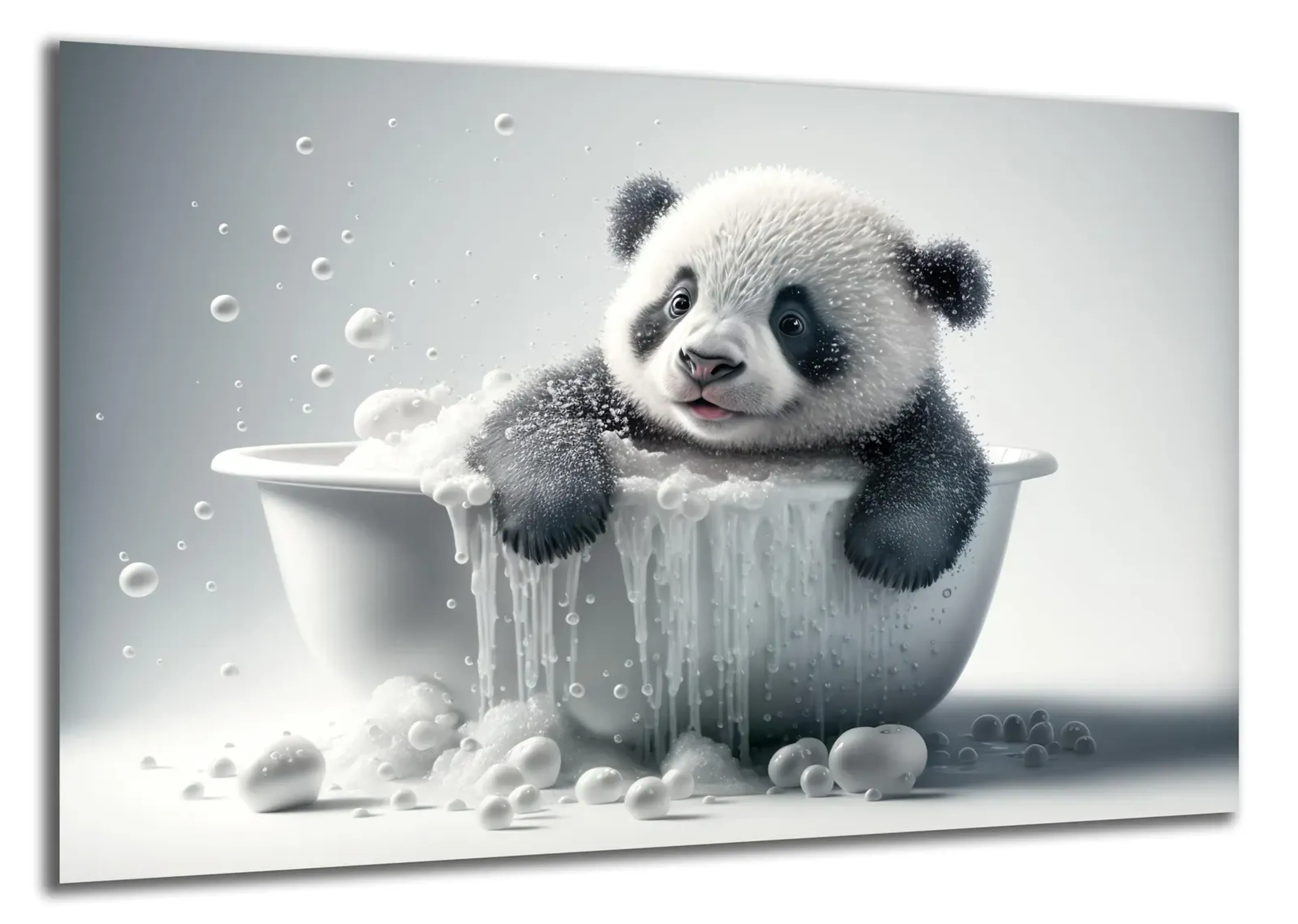 Panda zwischen Seifenblasen – Ansicht 5