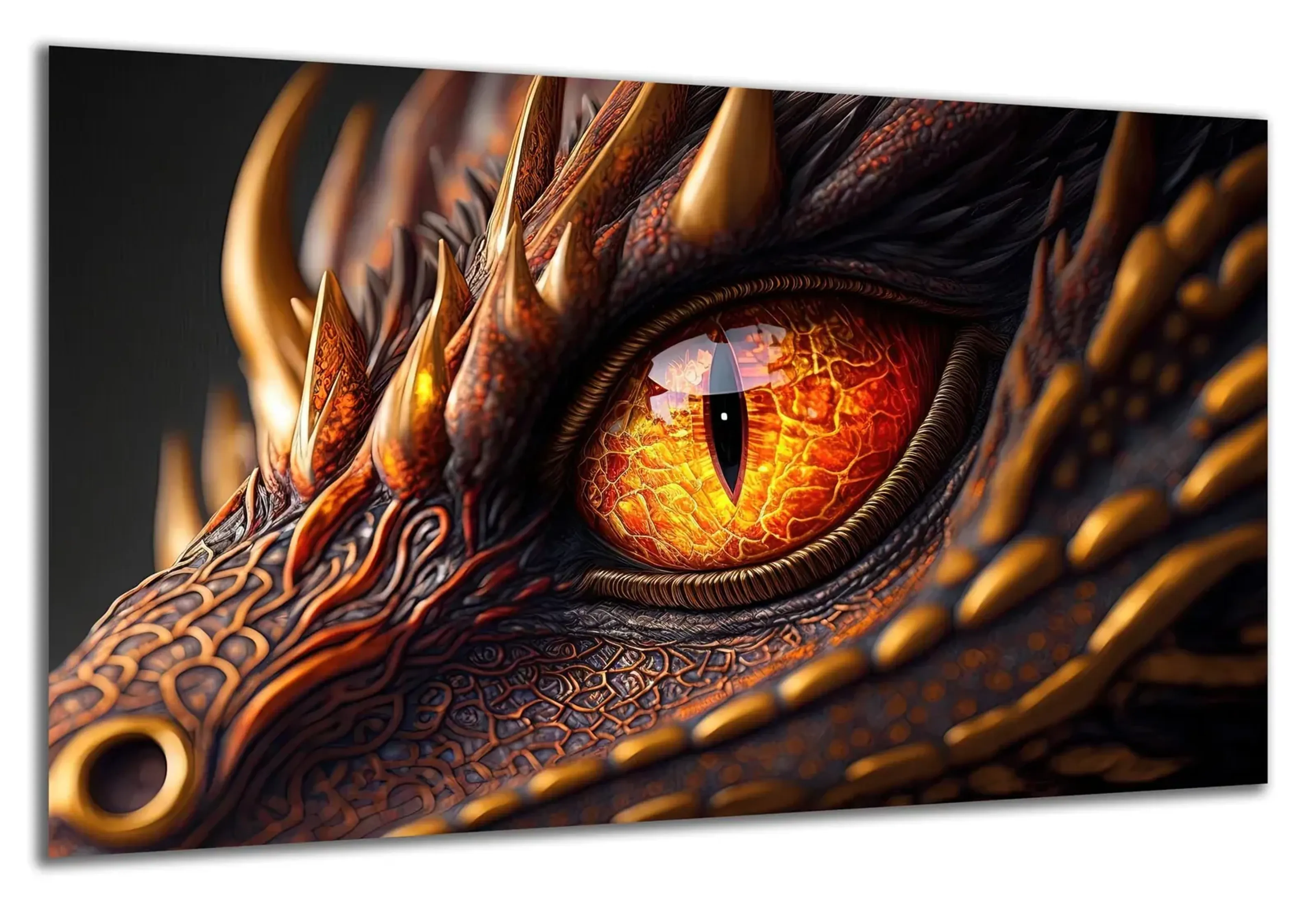 Nahaufnahme Drachen-Auge – Ansicht 5
