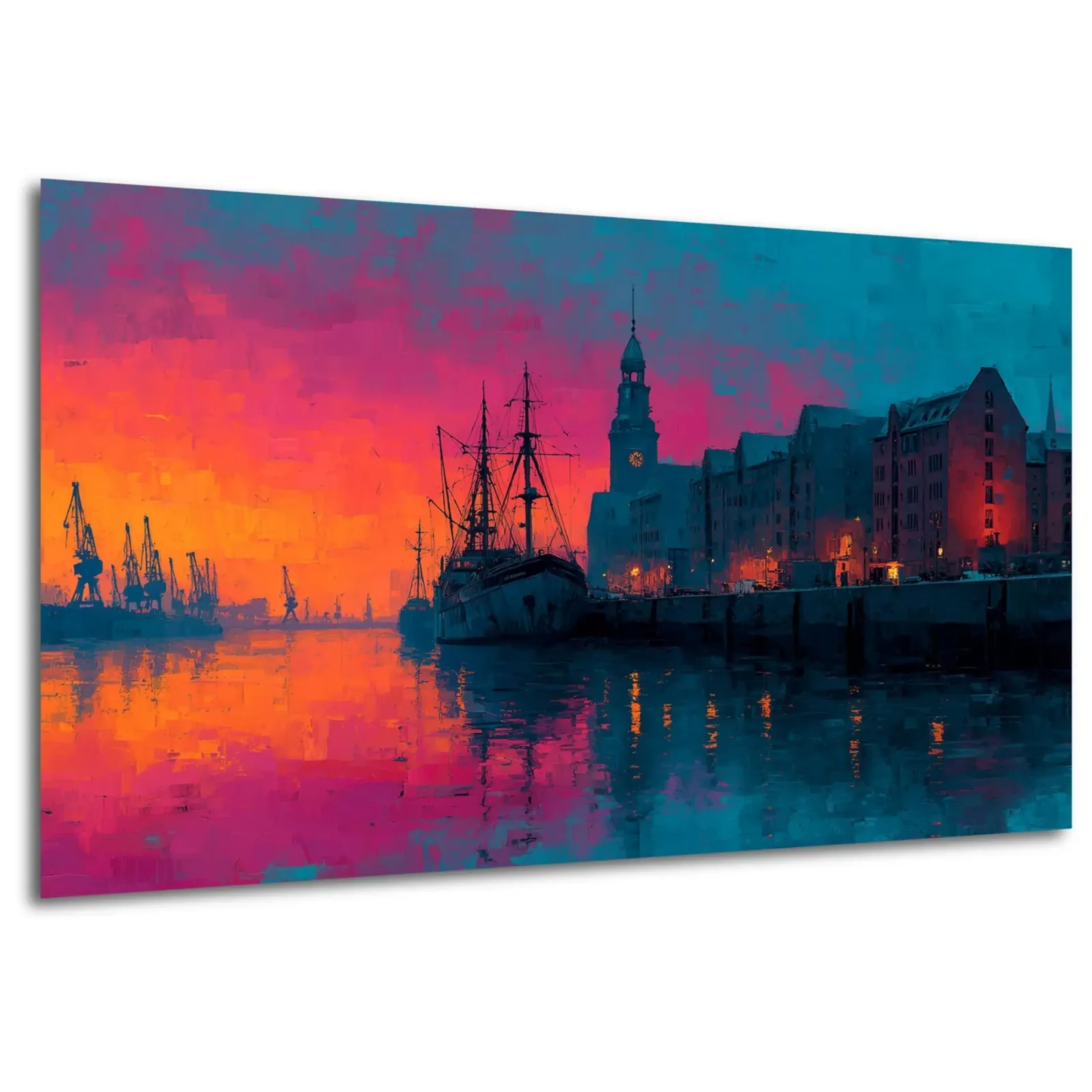 Hafen im Abendrot – Ansicht 5