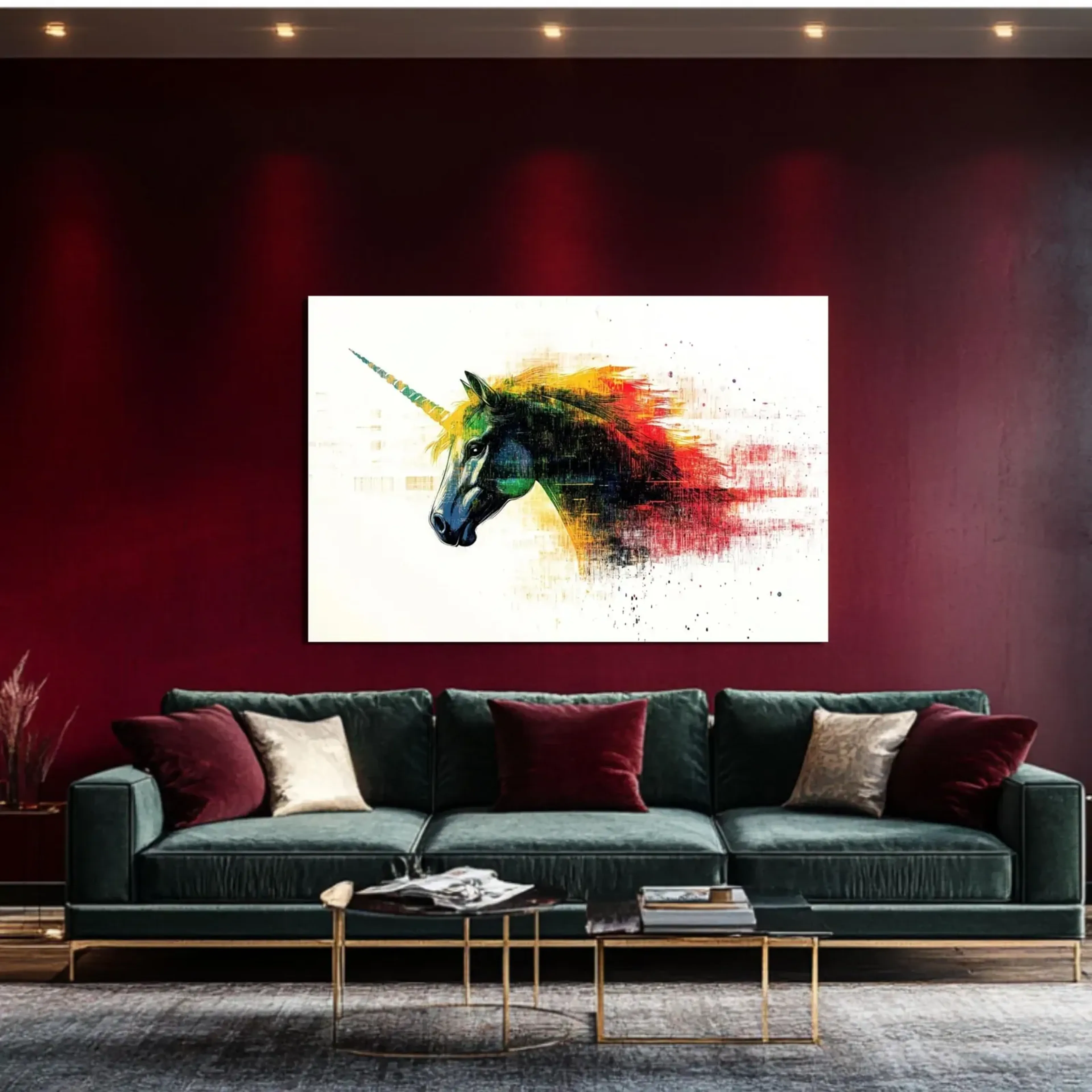 Einhorn mit bunter Mähne – Ansicht 7