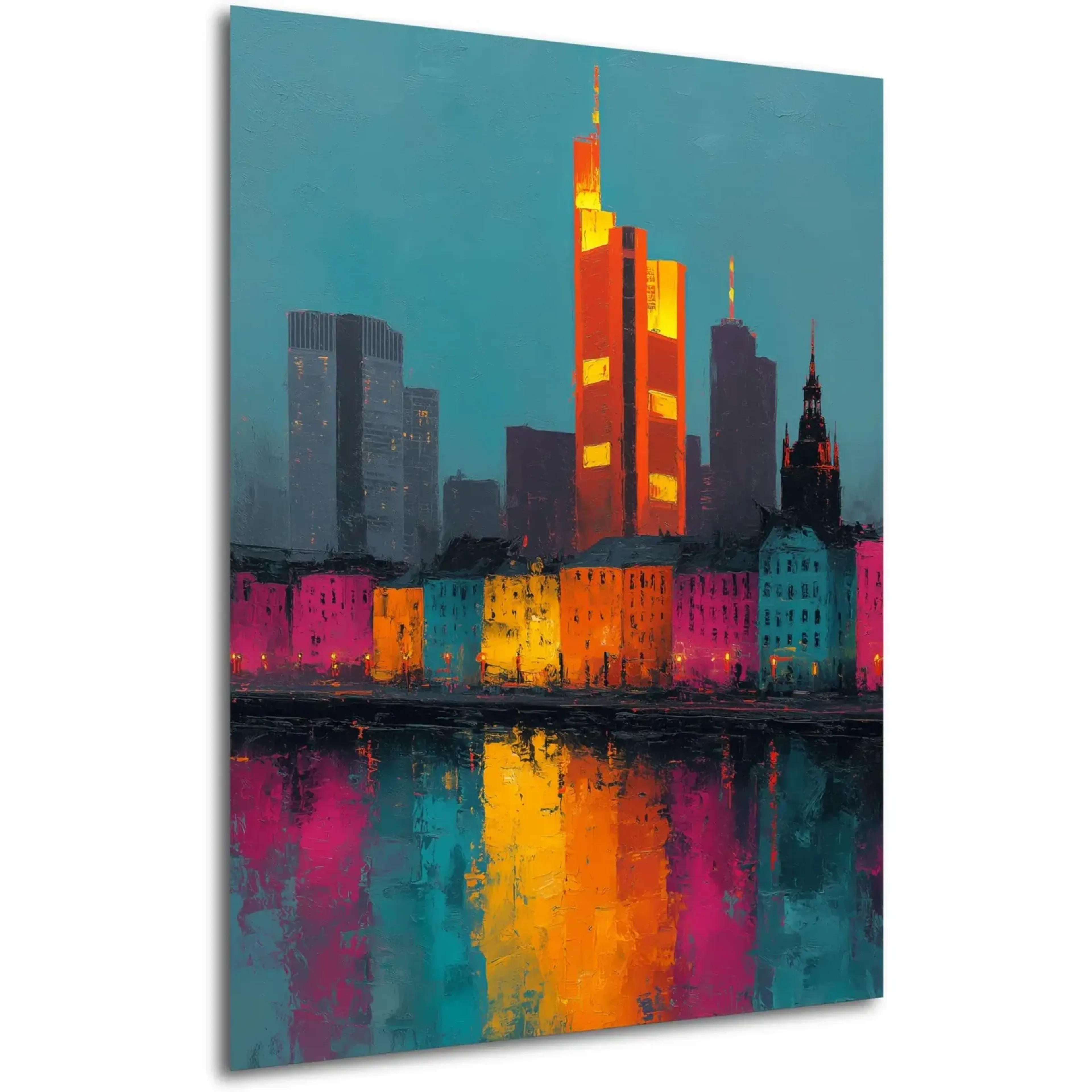 Frankfurt in kräftigen Farben – Ansicht 5