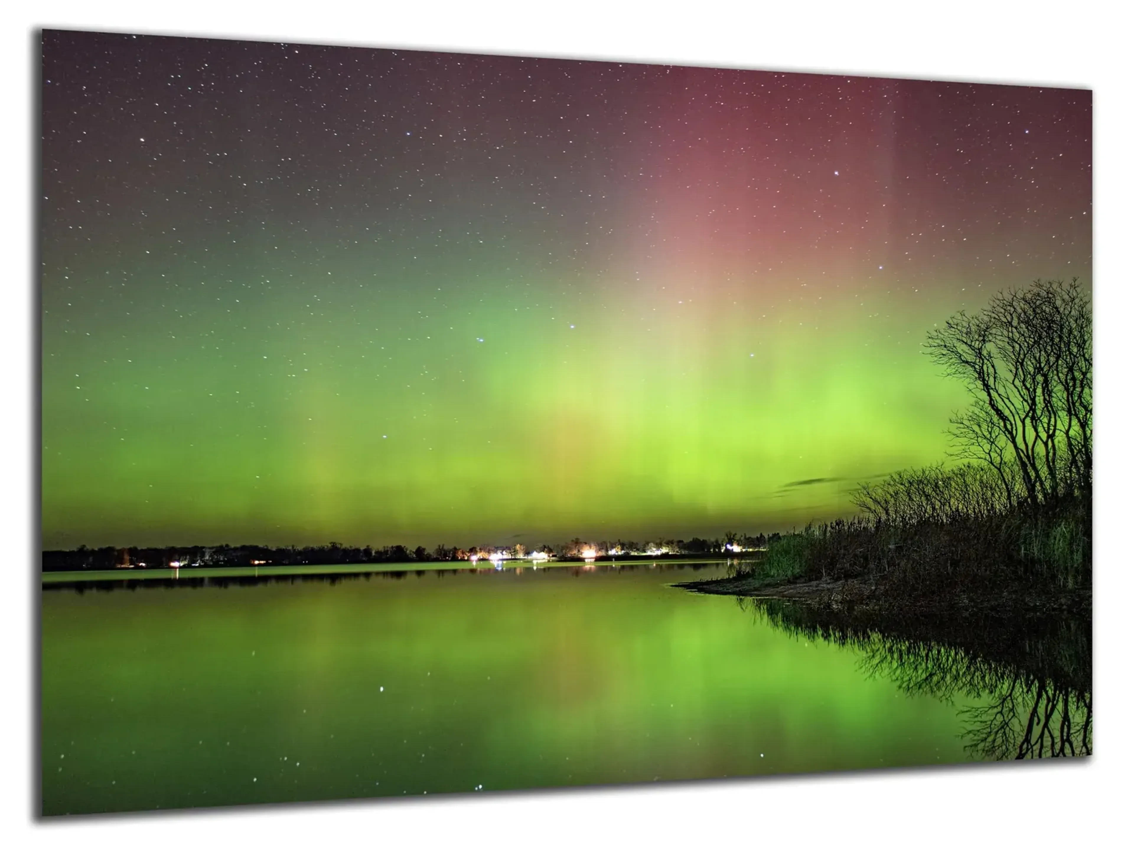 Polarlichter über dem See – Ansicht 5