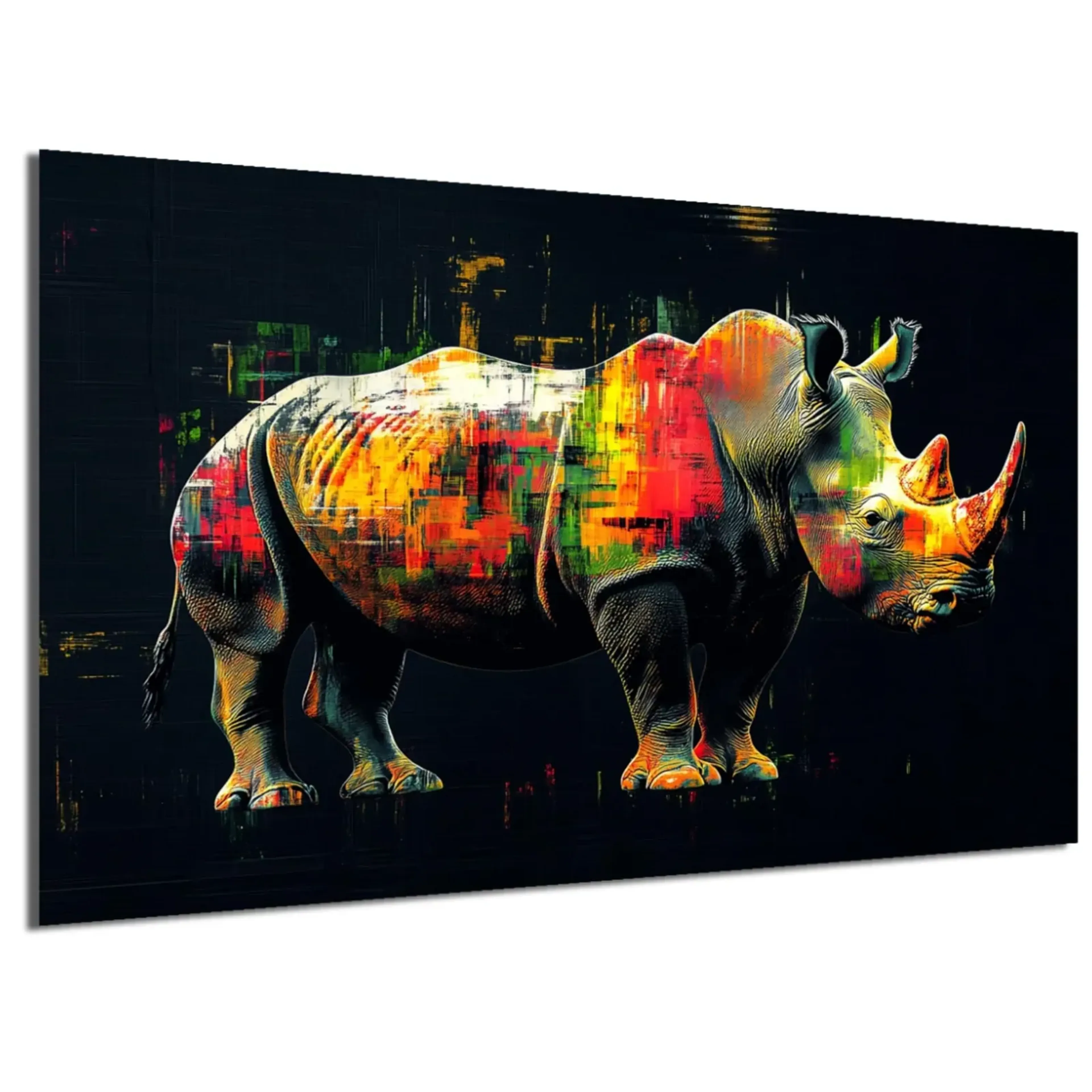 Nashorn im Dunkeln – Ansicht 5