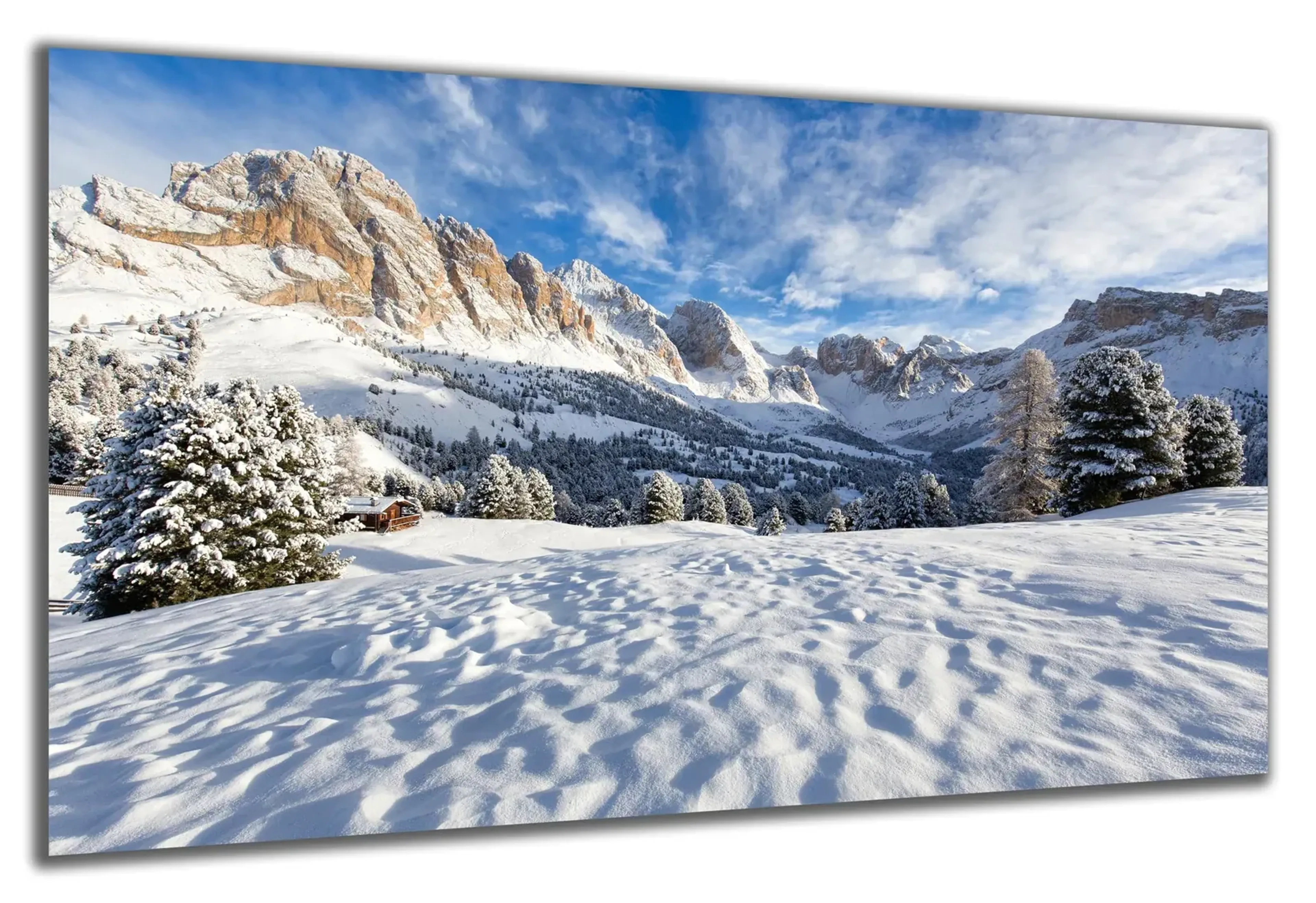 Bergtal im Schnee – Ansicht 5