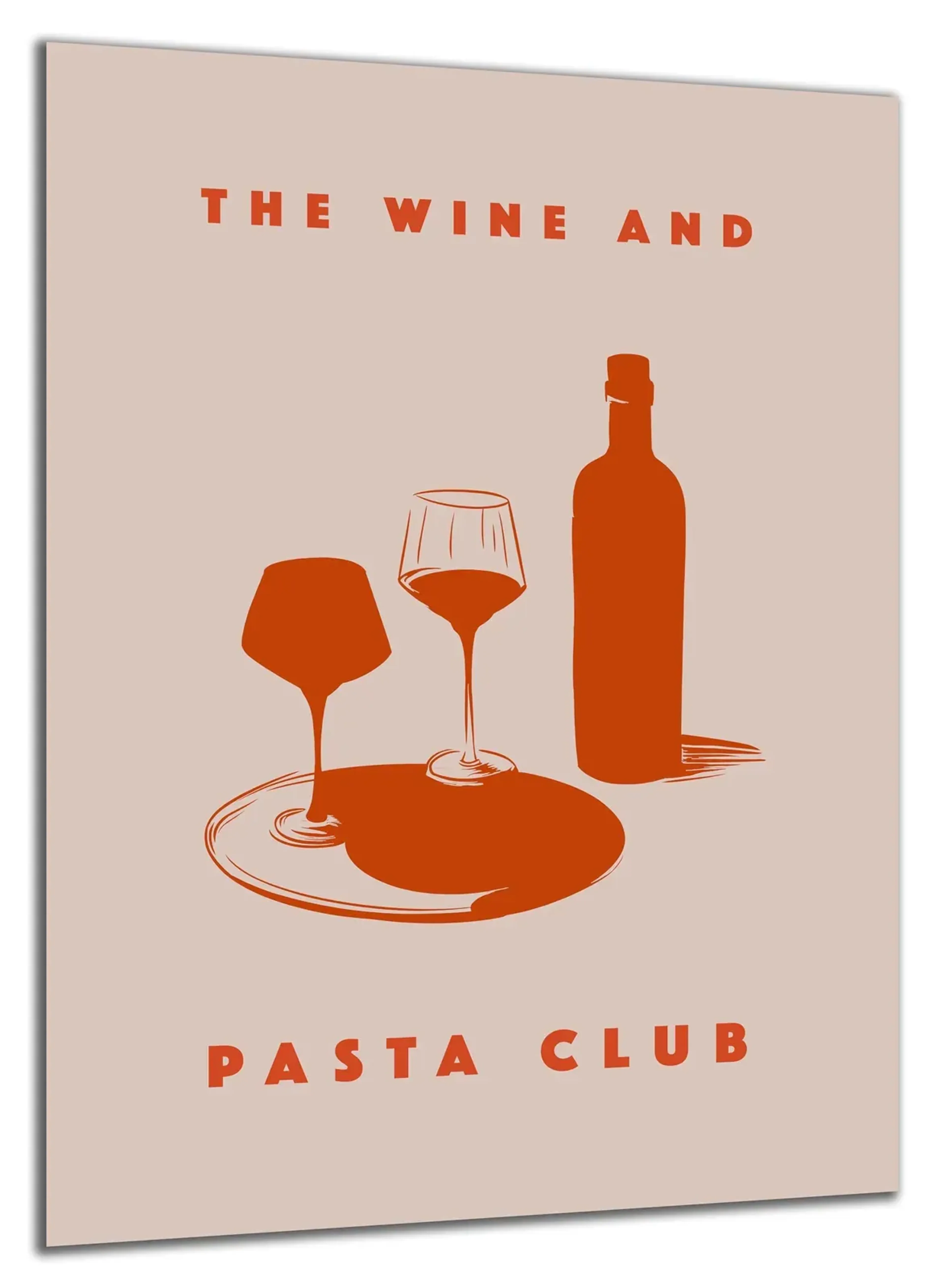 Wein und Pasta in Rot – Ansicht 5