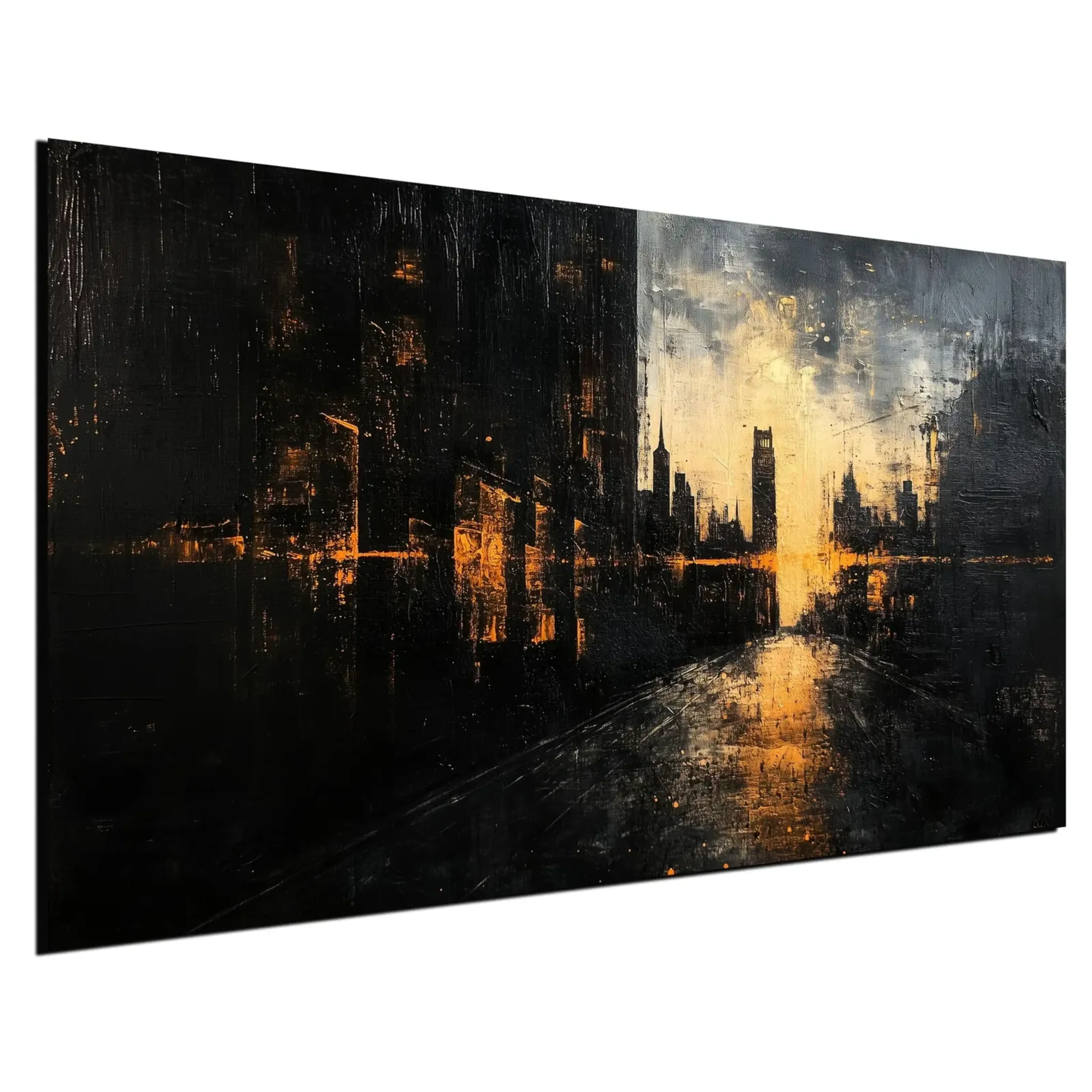 Stadt im Abendlicht – Ansicht 5