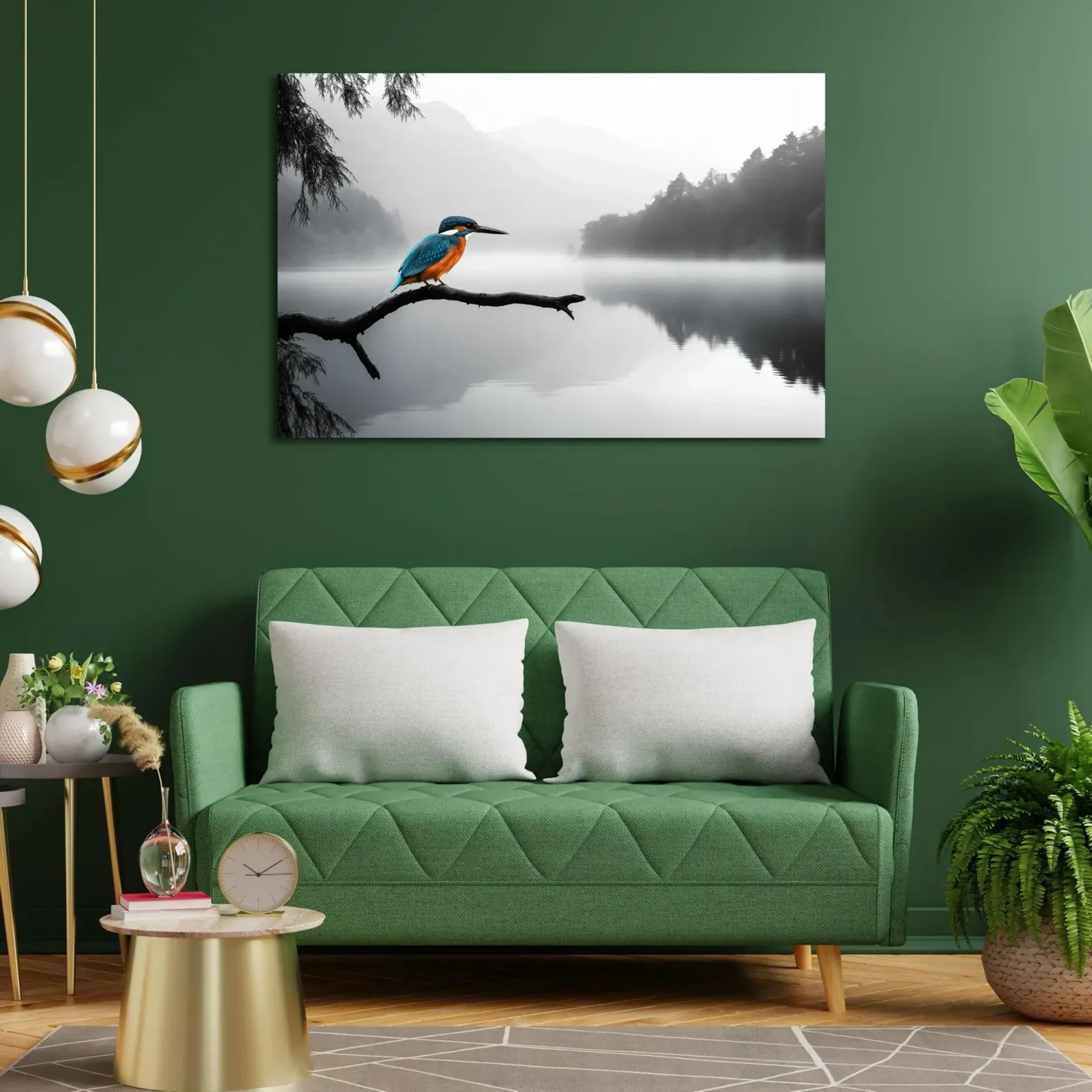 Eisvogel am See – Ansicht 3