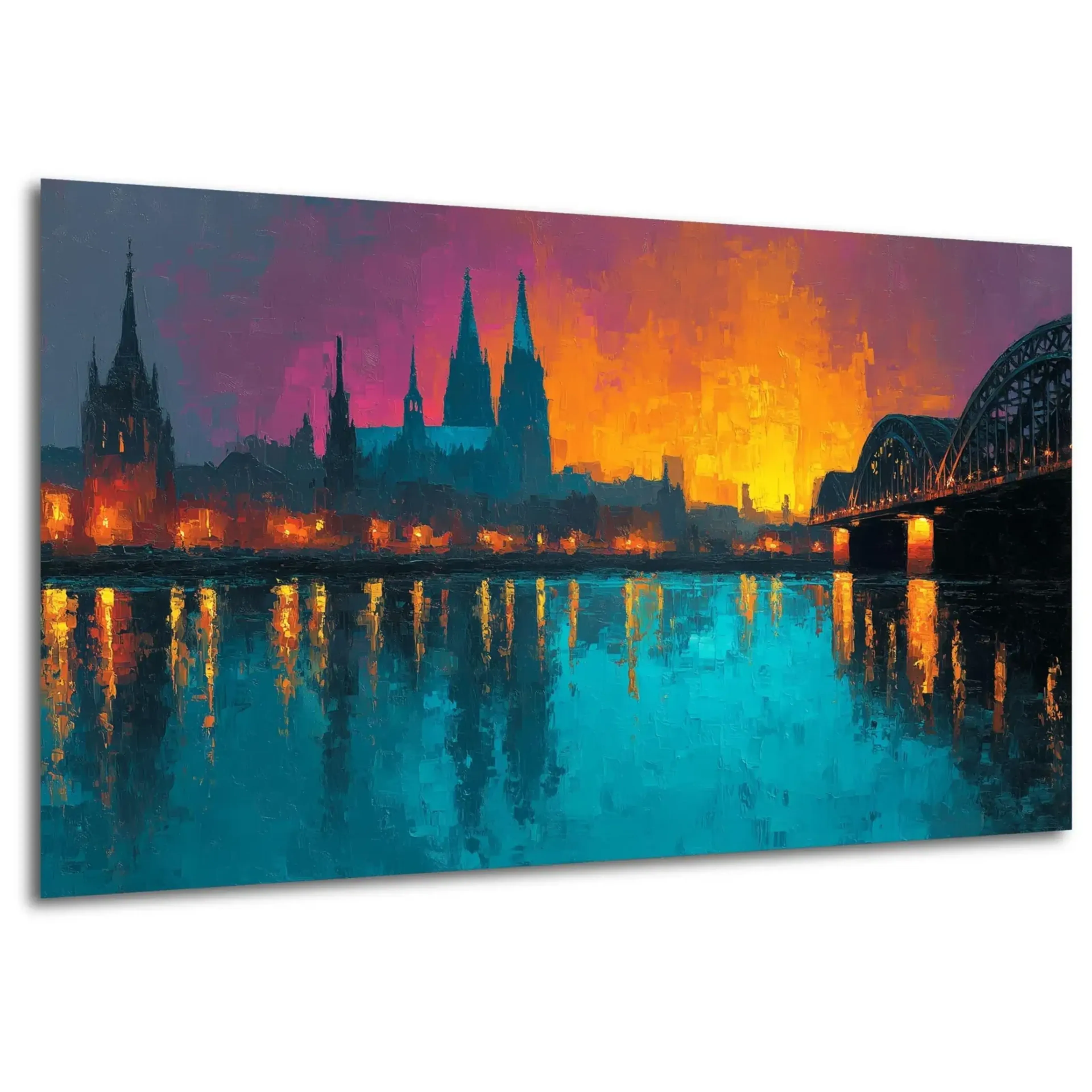 Köln im Abendglühen – Ansicht 5