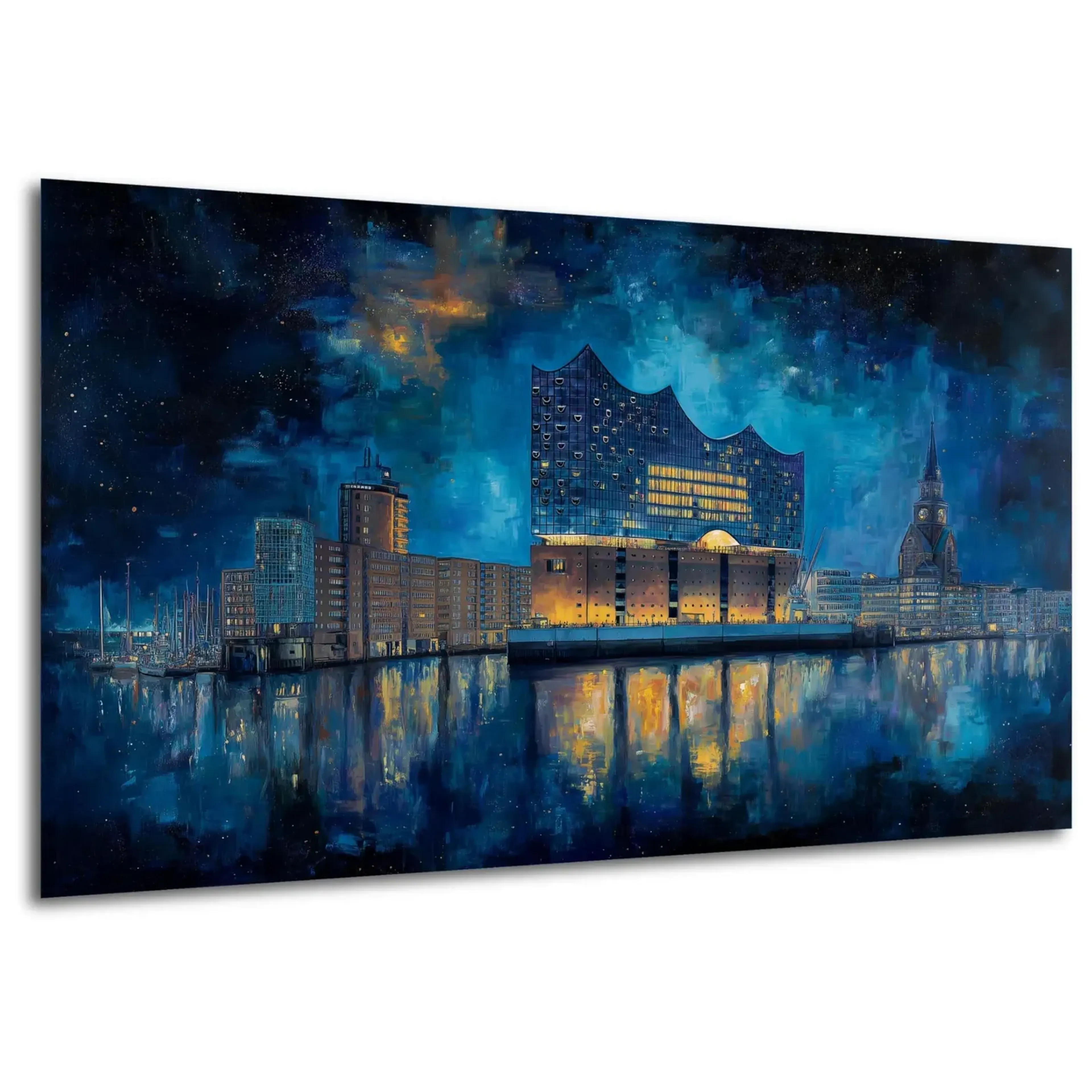 Elbphilharmonie im Nachtblau – Ansicht 5