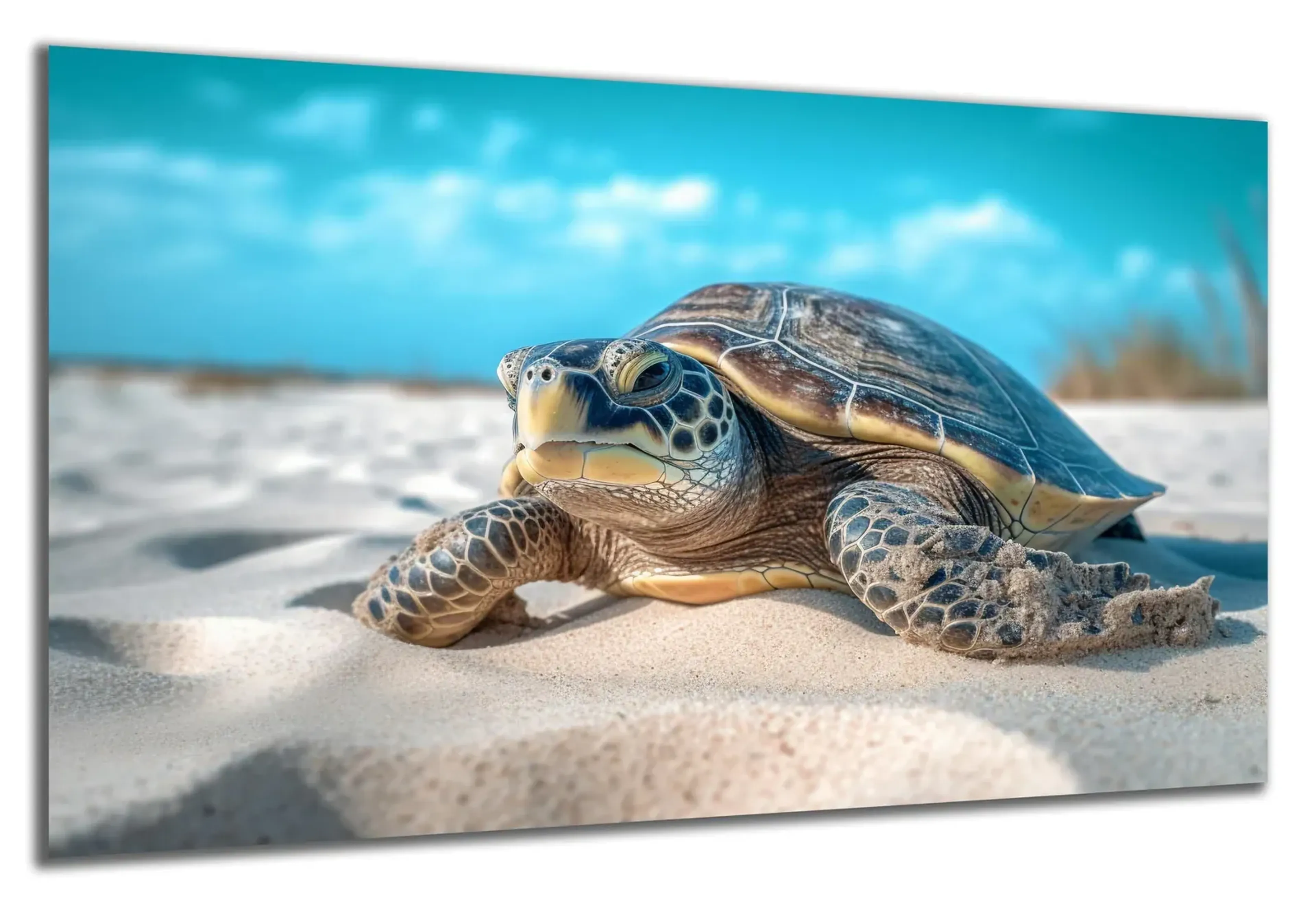 Schildkröte am Strand – Ansicht 5