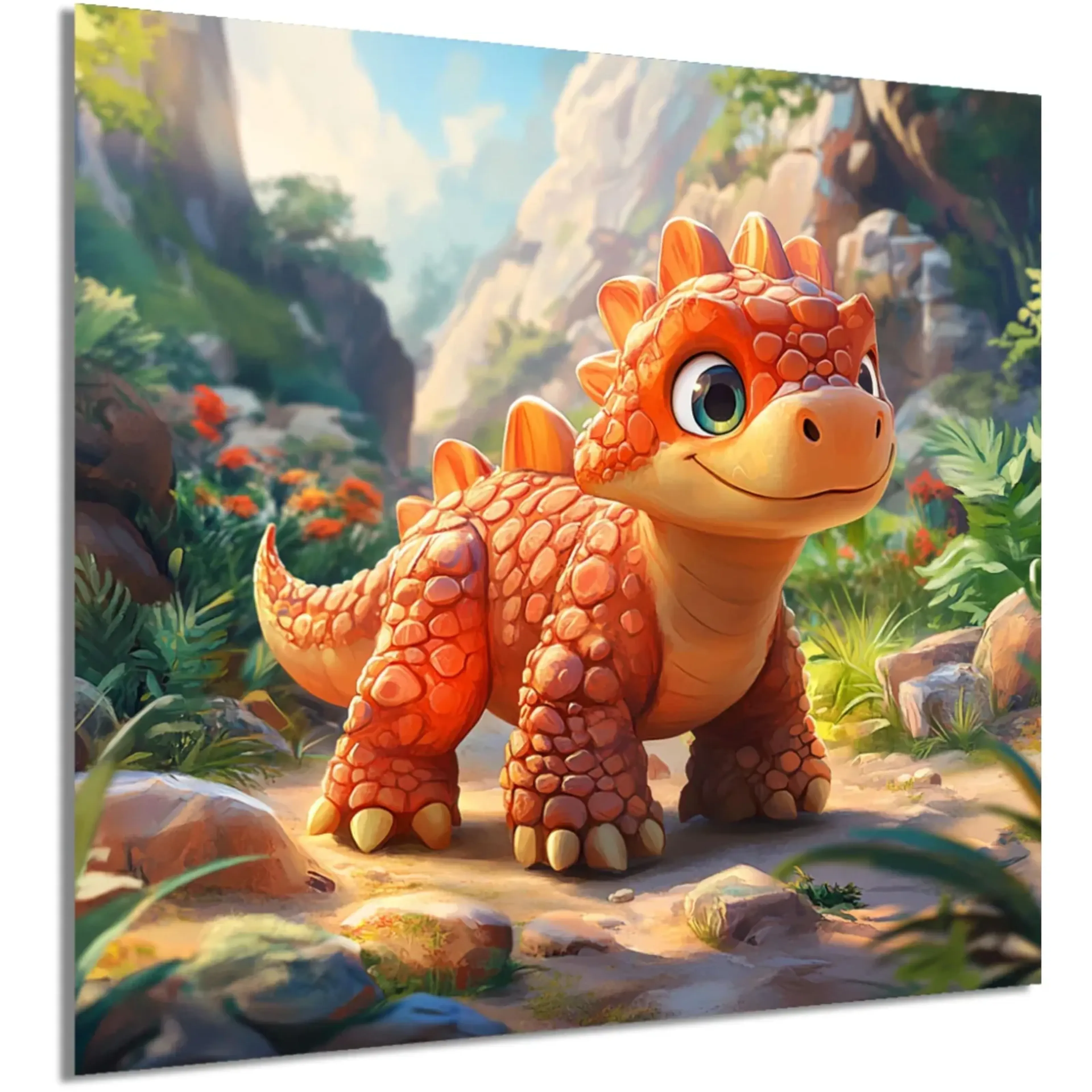 Kleiner Dino im Sonnenlicht – Ansicht 5