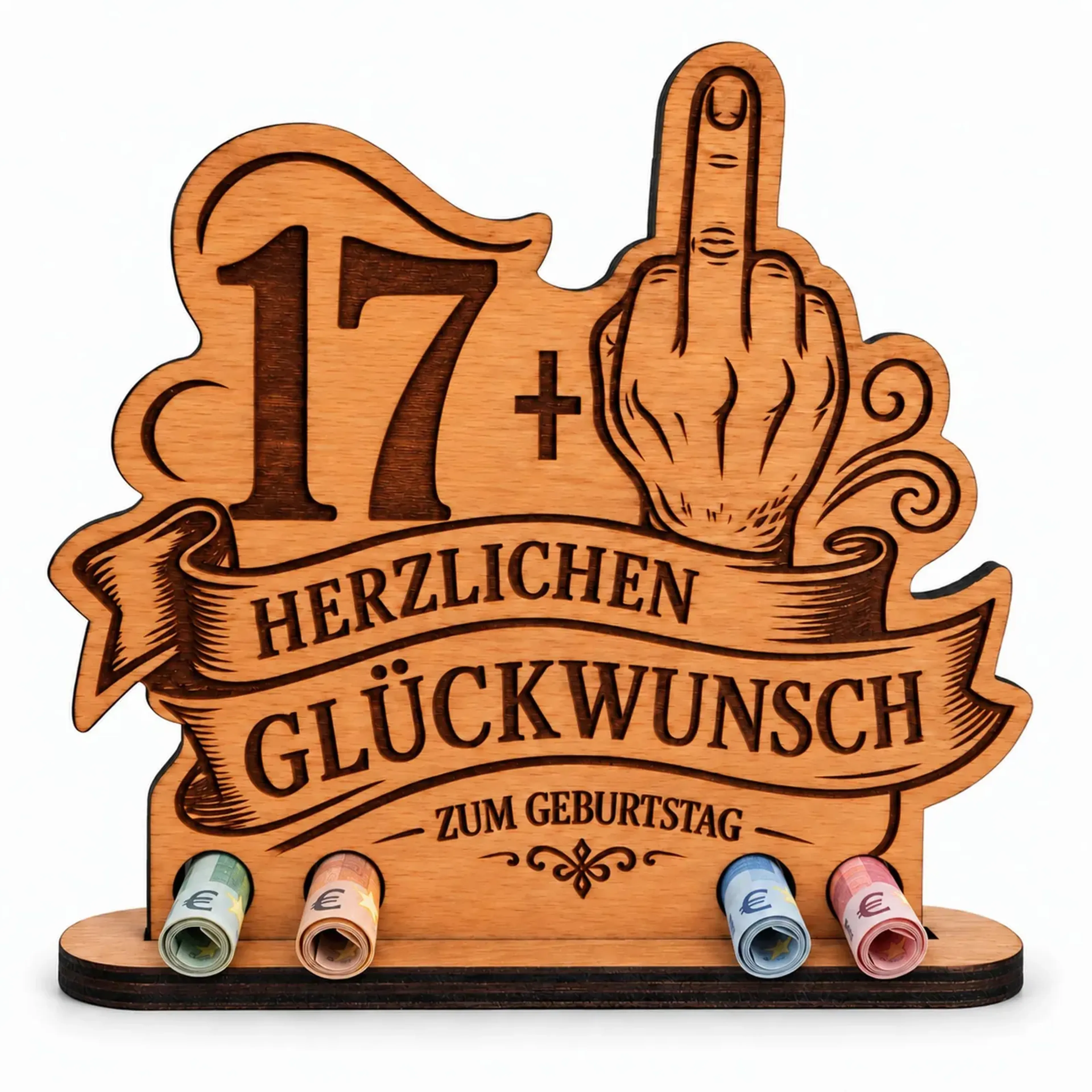 Geldgeschenk-Aufsteller zum Geburtstag – Ansicht 3