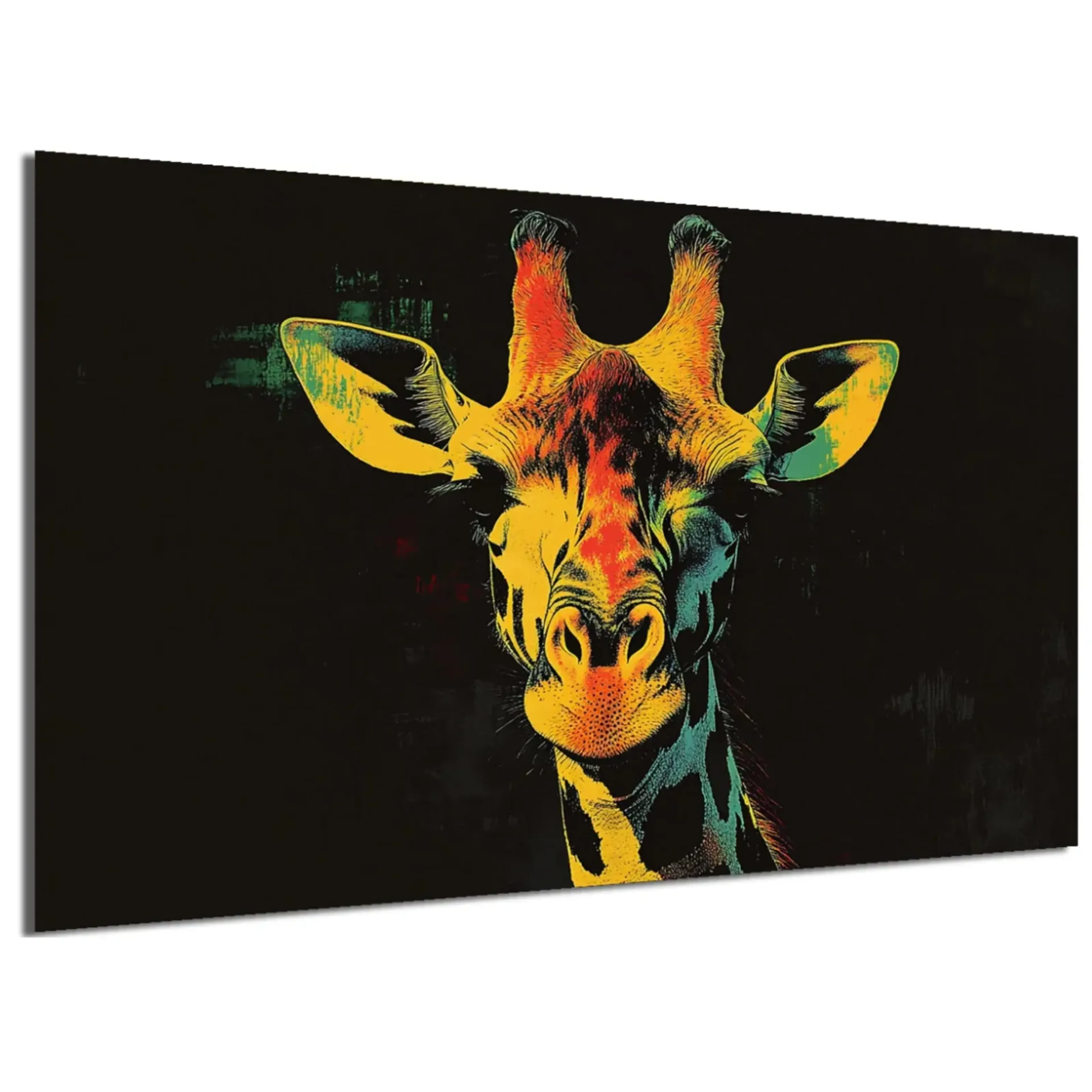 Giraffe in Gelb – Ansicht 5